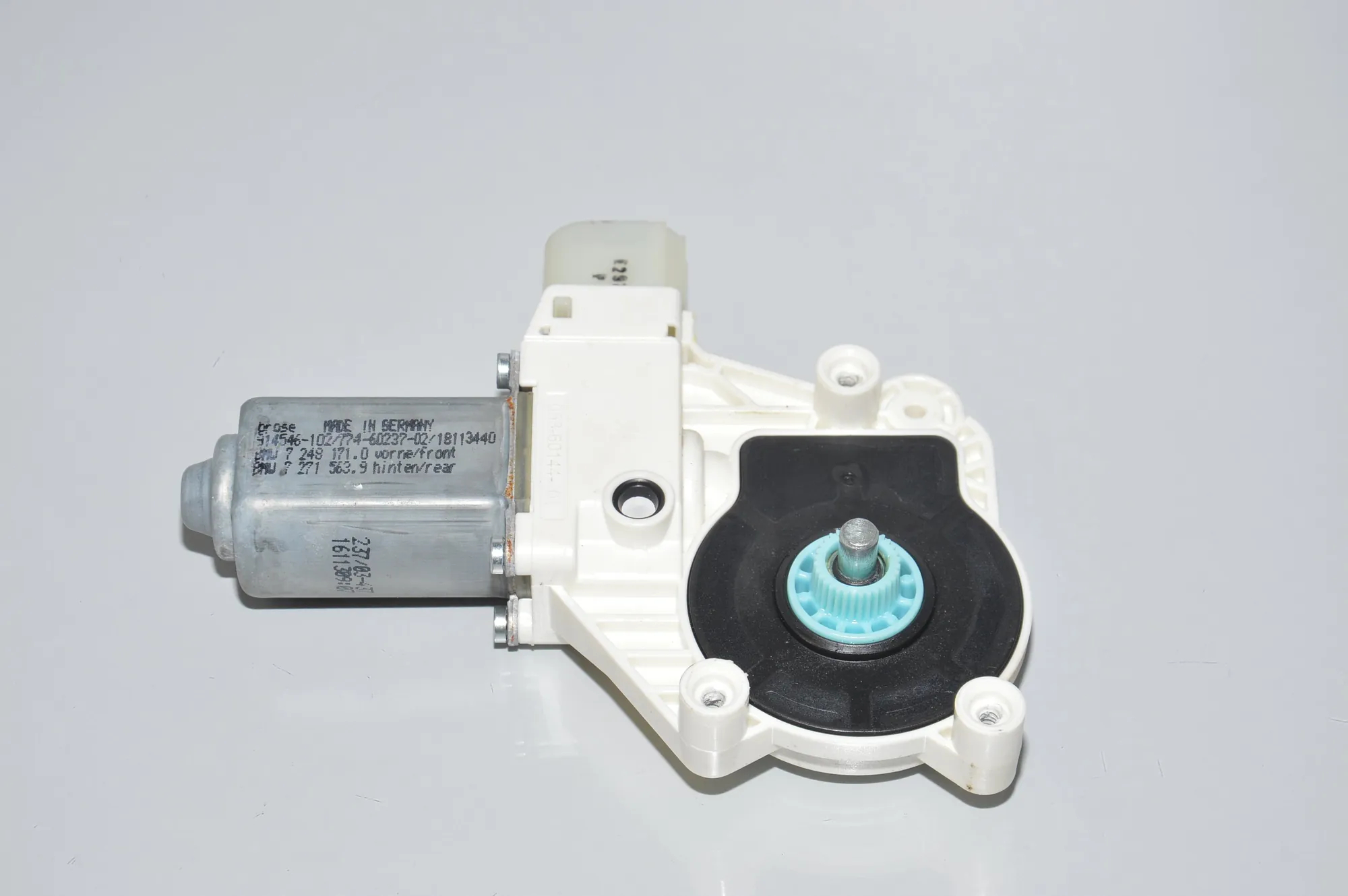 Rear Left Door Window Control Motor – OEM 7271563 · BMW 5 Touring (F11) M 550 d xDrive 2013