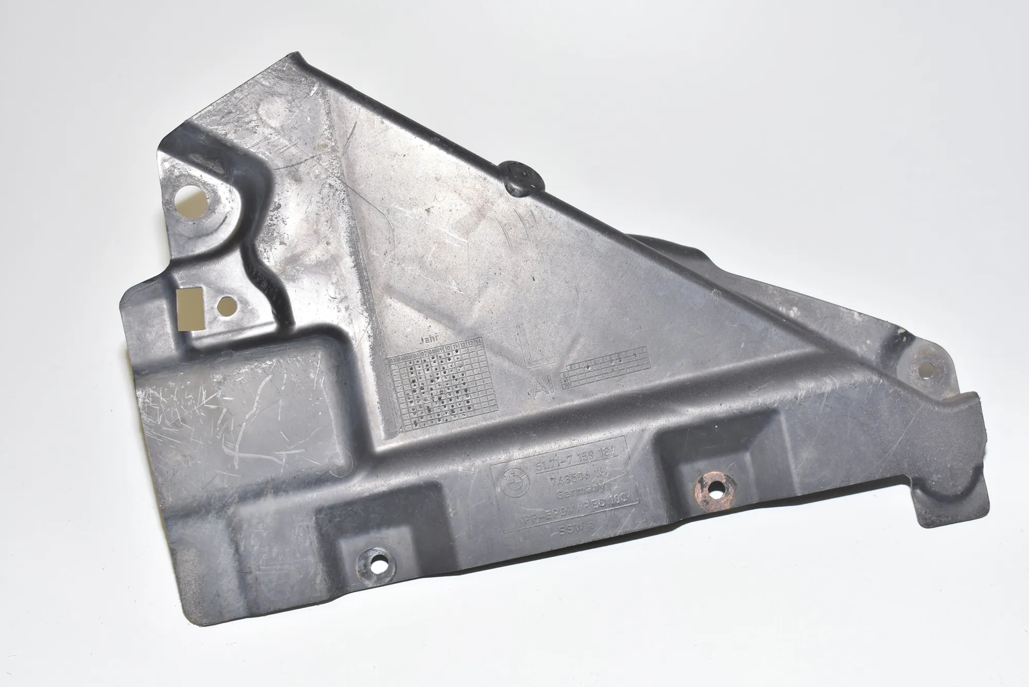 Front Left Arch Liner Rear Part – OEM 7159189 · BMW 3 Touring (E91) 325 d 2011 – 3