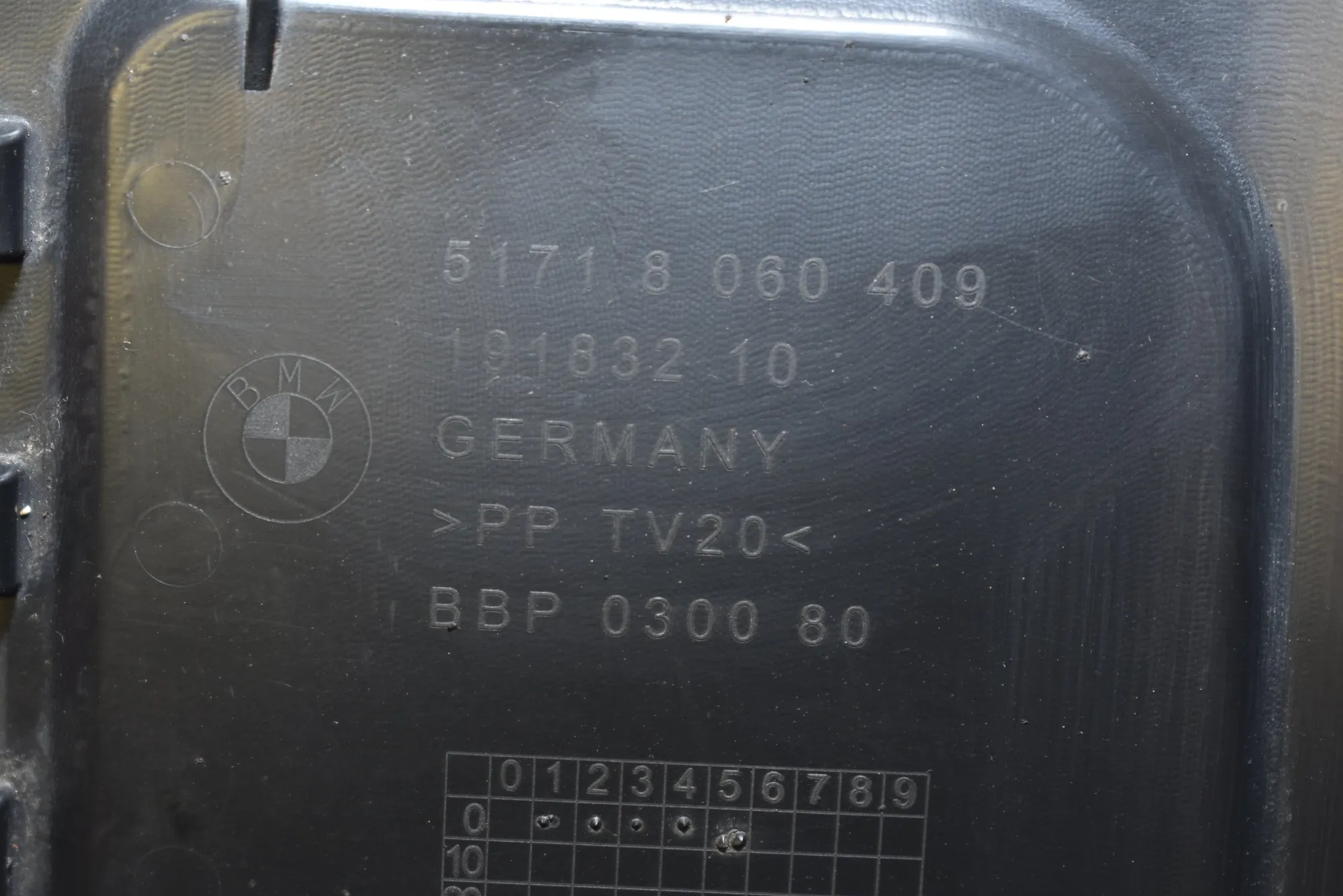 Other Body Parts – OEM 8060409 · BMW 4 Coupe (F32, F82) M4 2017 – 4