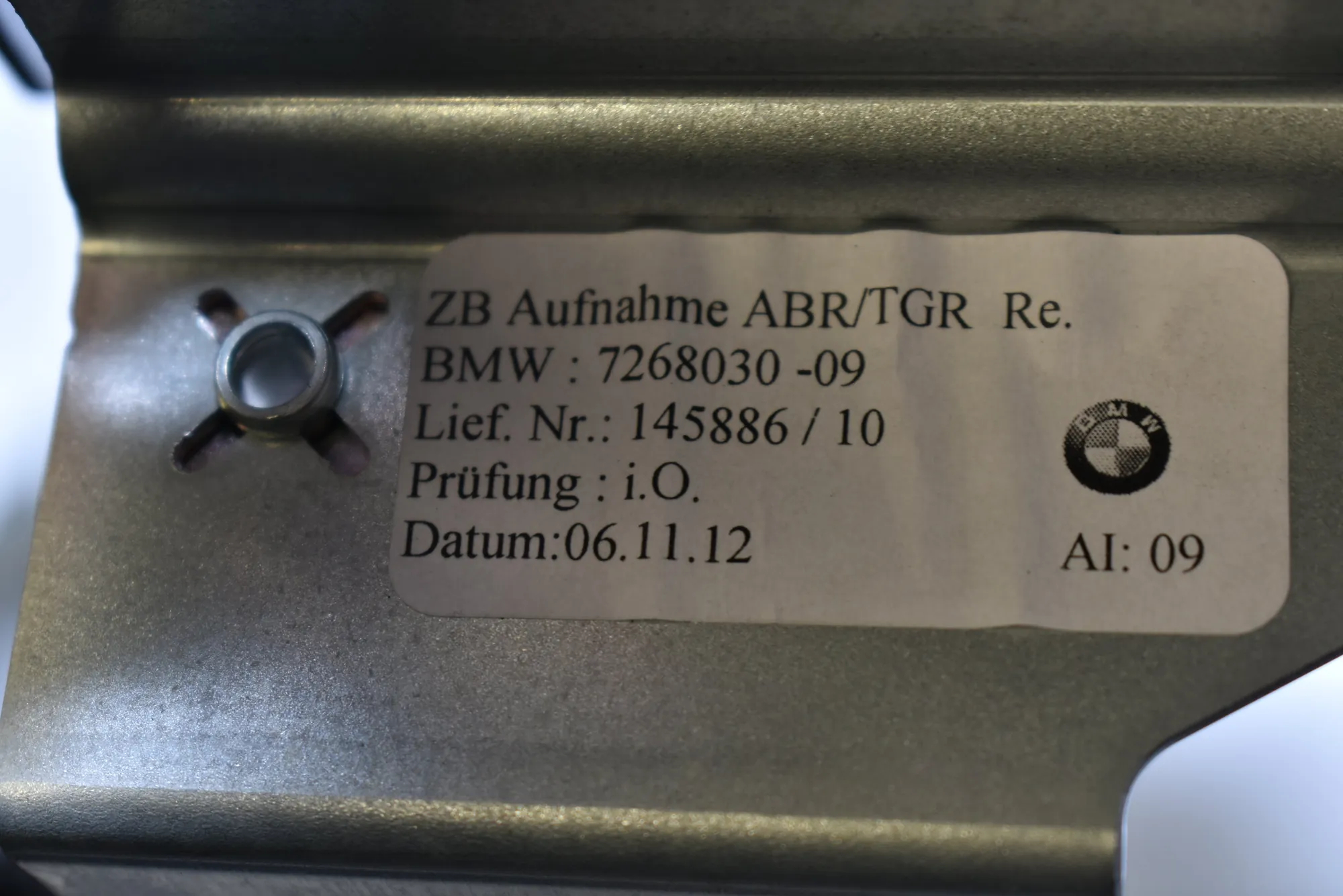 Boot Sliding Parcel Shelf – OEM 7268030 · BMW 3 Touring (F31) 320 d 2012 – 4