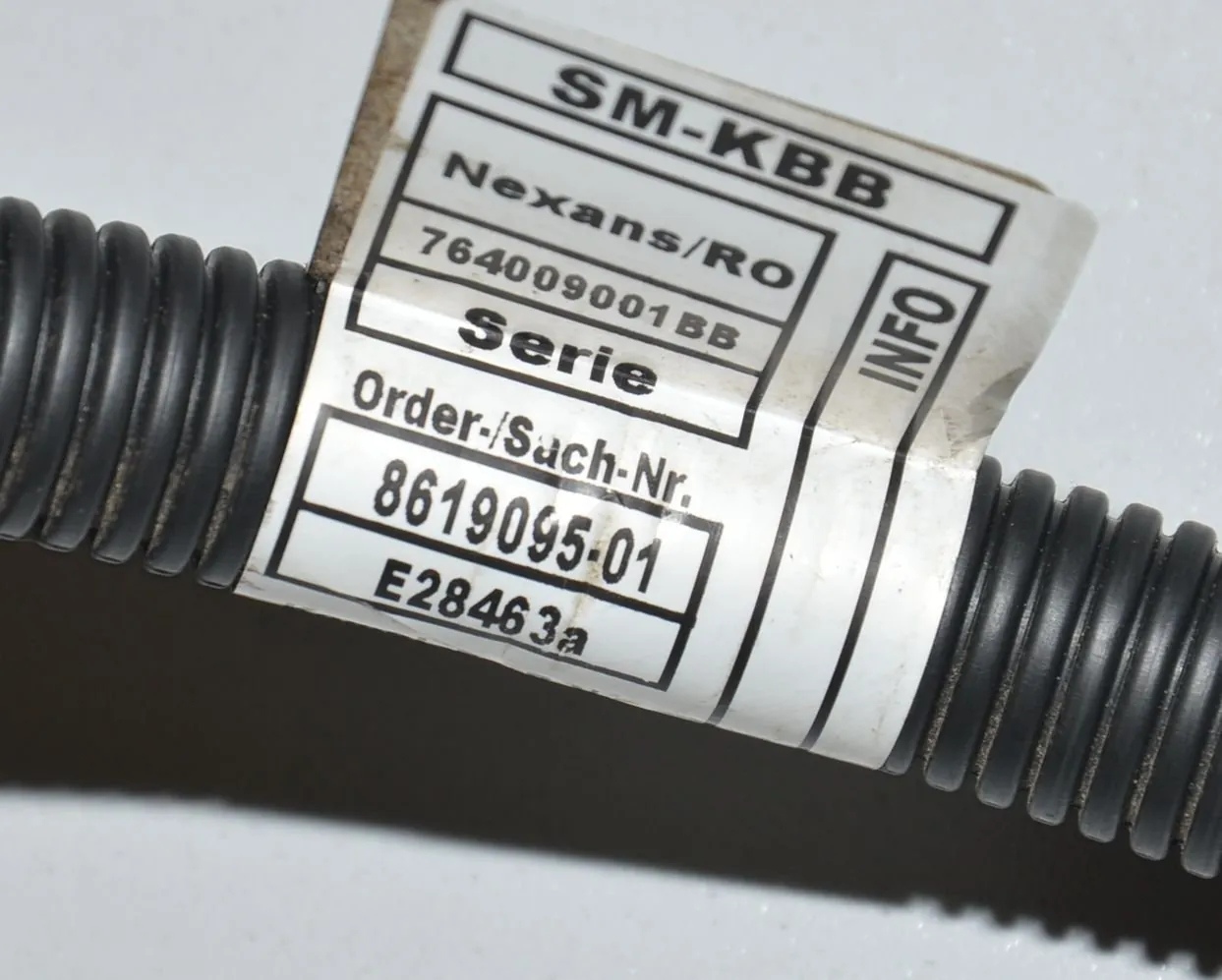 Negative Battery Cable – OEM 8619096 · BMW i3 (I01) Electric 2018 – 5