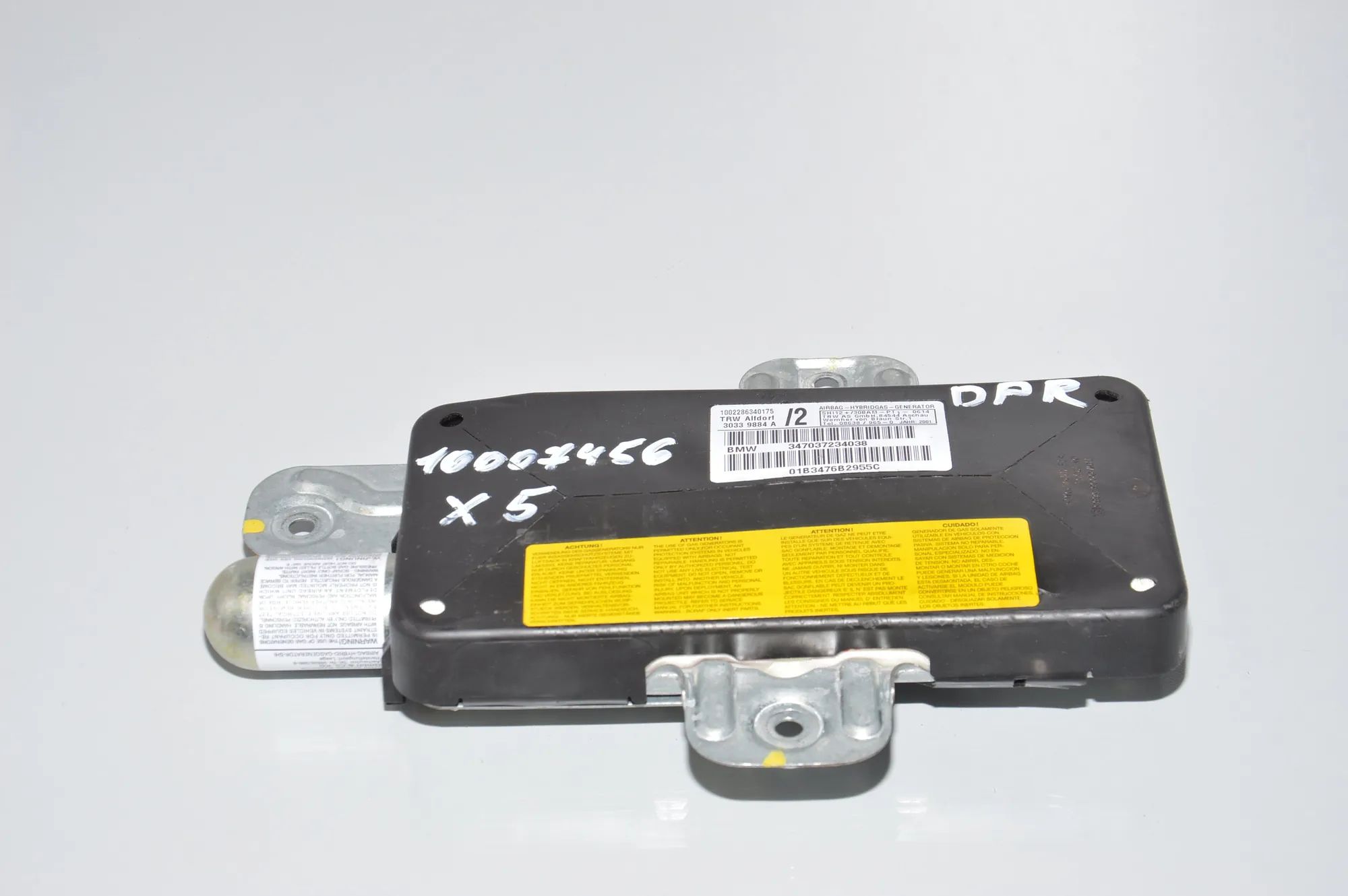 Front Right Door Safety Bag SRS – OEM 7037234 · BMW X5 (E53) 4.6 is 2002
