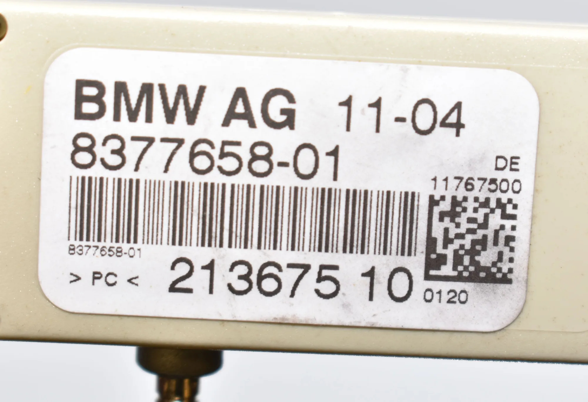 Antenna – OEM 8377658 · BMW X5 (E53) 3.0 d 2005 – 3