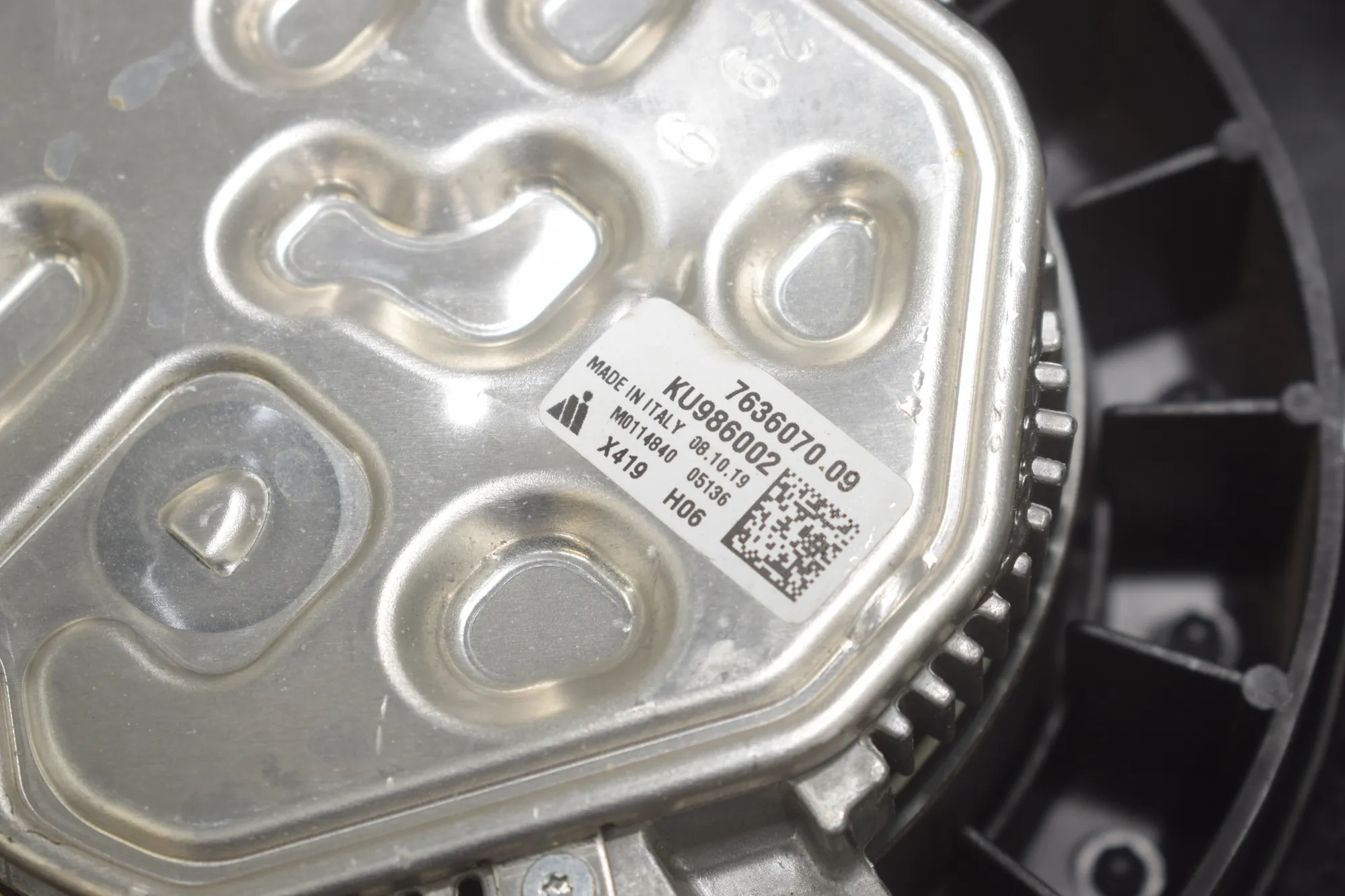 A/C Air Condition Fan – OEM 7636070 · BMW X1 (F48) sDrive 18 d 2019 – 5