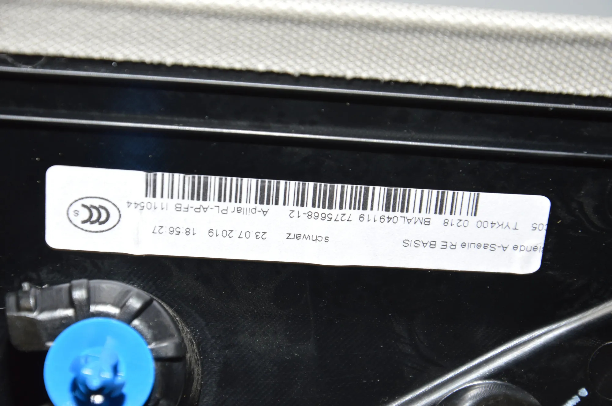Front Right A Pillar Trim – OEM 7275668 · BMW i3 (I01) Electric 2019 – 6