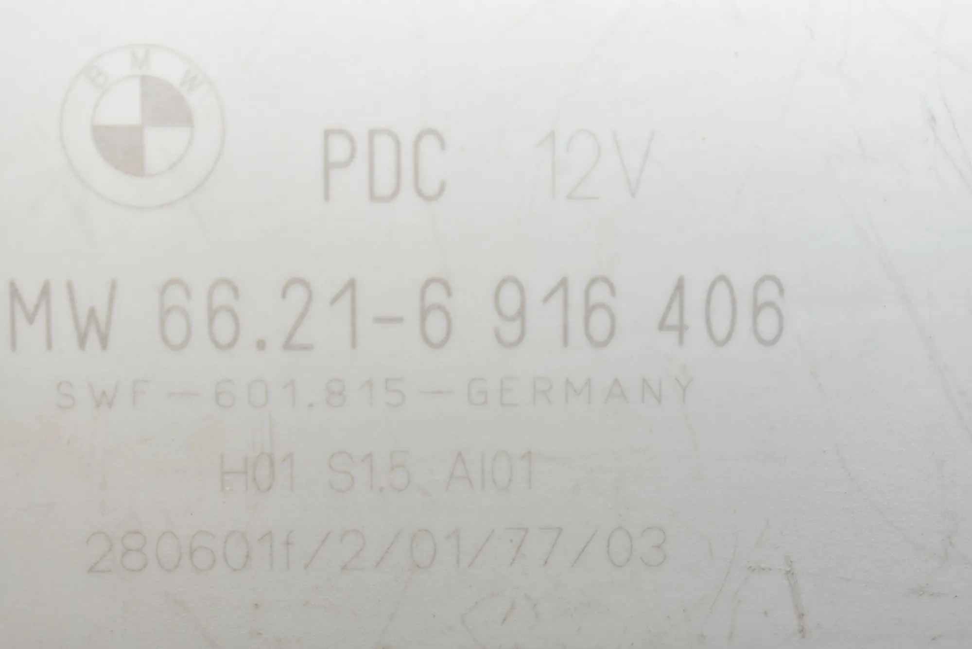 PDC Parking Sensor Control Unit – OEM 6916406 · BMW X5 (E53) BMW X5 (E53) 3.0 d 2004 – 4