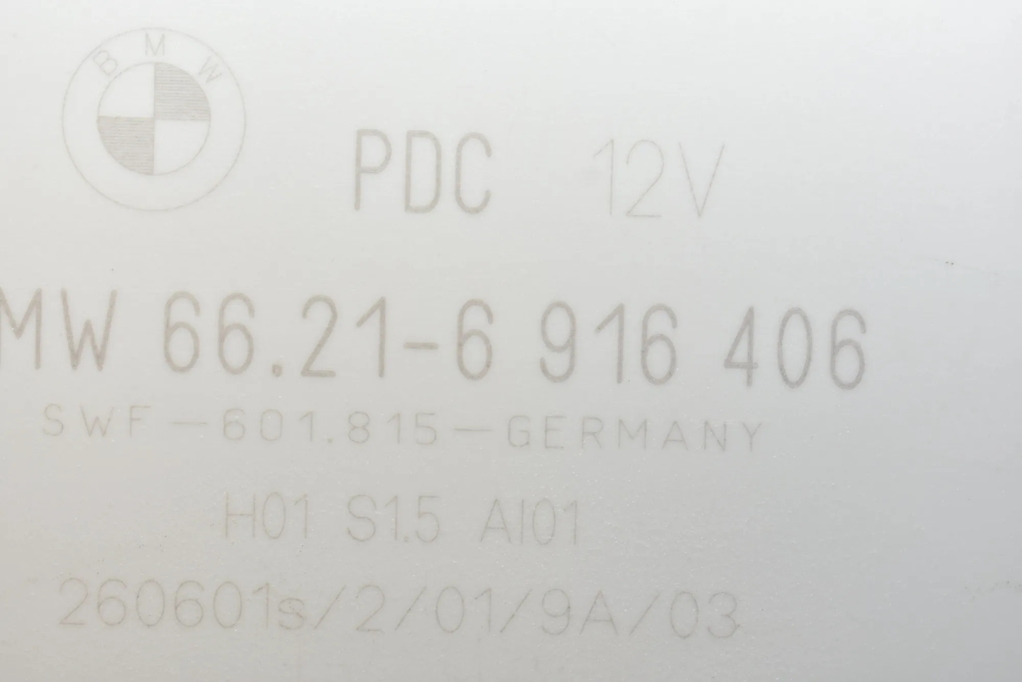 PDC Parking Sensor Control Unit – OEM 6916406 · BMW X5 (E53) BMW X5 (E53) 3.0 d 2004 – 4