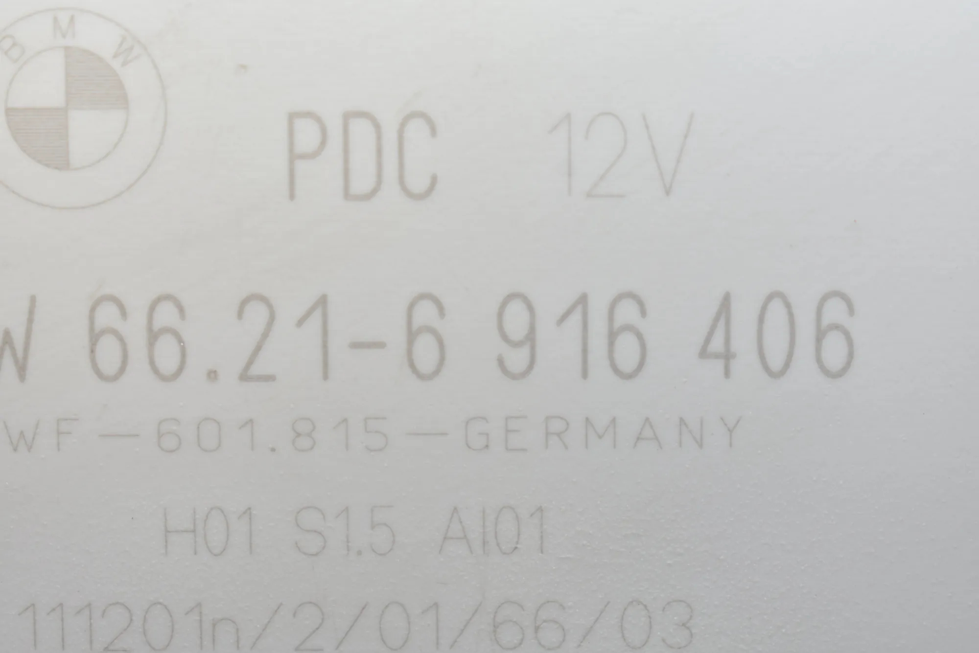 PDC Parking Sensor Control Unit – OEM 6916406 · BMW X3 (E83) BMW X3 (E83) xDrive 30 d 2006 – 4