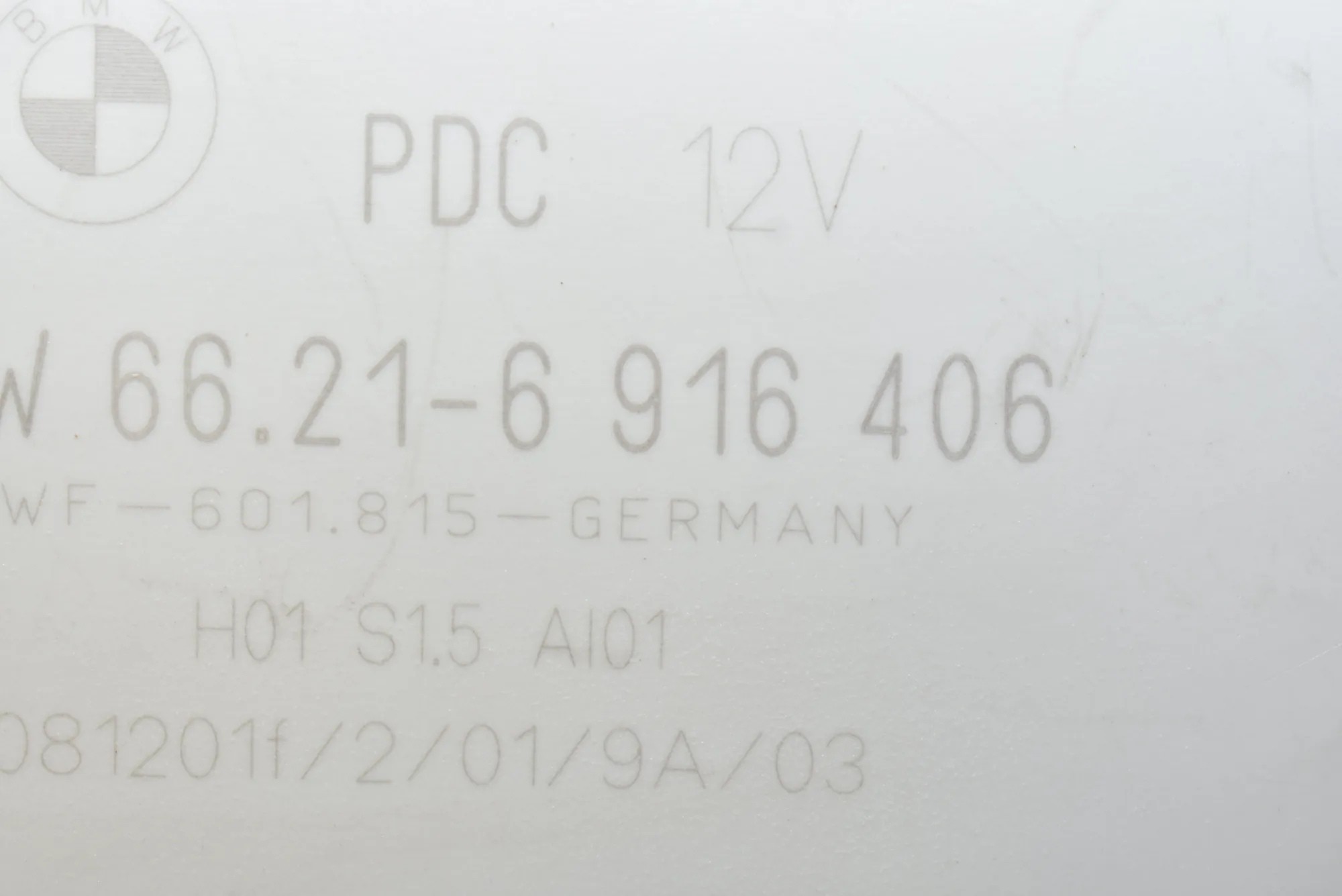 PDC Parking Sensor Control Unit – OEM 6916406 · BMW X3 (E83) BMW X3 (E83) xDrive 30 d 2006 – 4