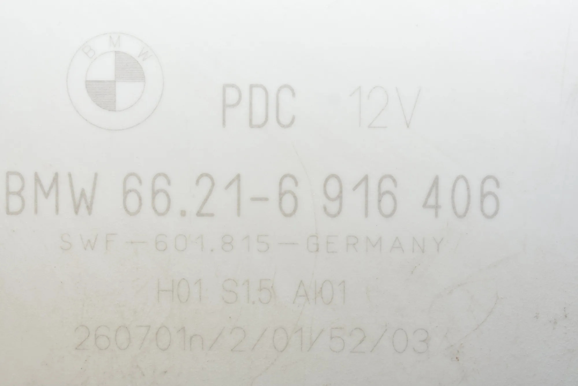 PDC Parking Sensor Control Unit – OEM 6916406 · BMW X3 (E83) BMW X3 (E83) xDrive 30 d 2006 – 4