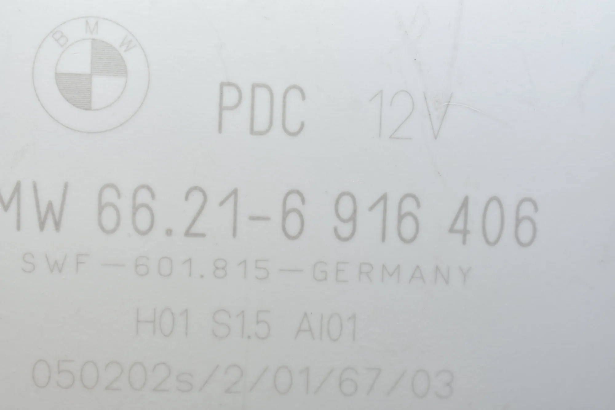 PDC Parking Sensor Control Unit – OEM 6916406 · BMW X3 (E83) BMW X3 (E83) xDrive 30 d 2006 – 4