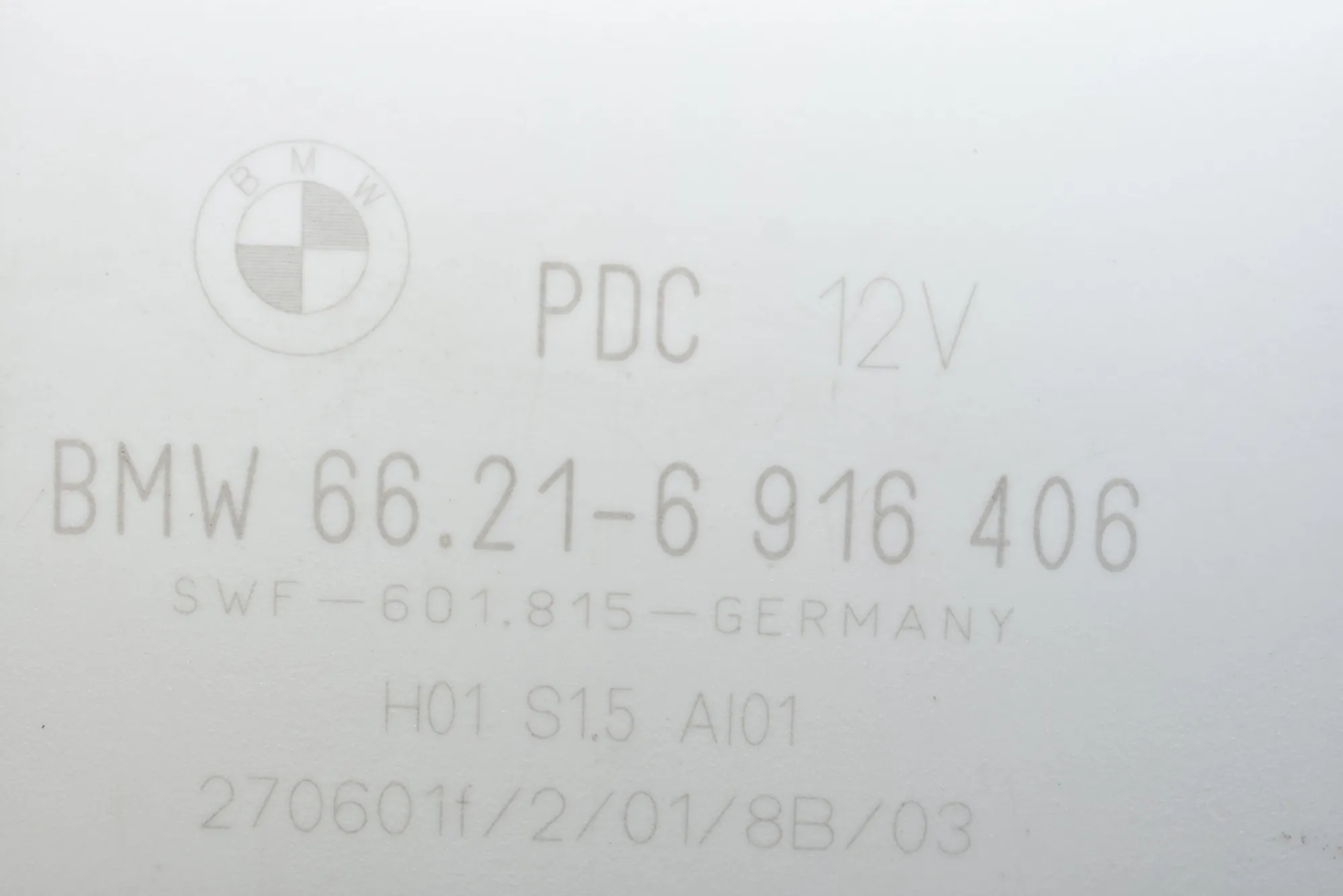 PDC Parking Sensor Control Unit – OEM 6916406 · BMW 5 Touring (E39) BMW 5 Touring (E39) 530 d 2002 – 4