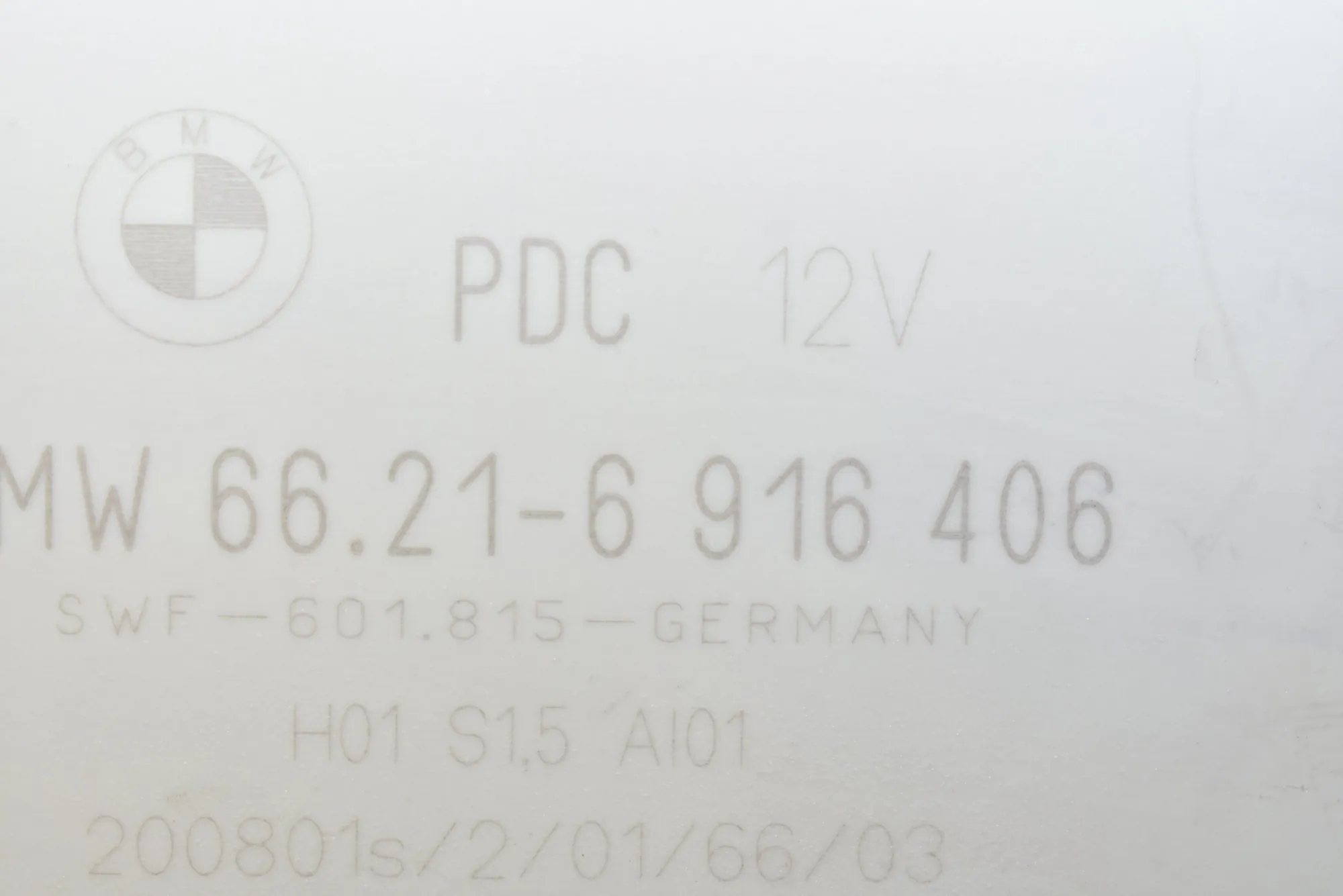 PDC Parking Sensor Control Unit – OEM 6916406 · BMW 5 Touring (E39) BMW 5 Touring (E39) 530 d 2002 – 4