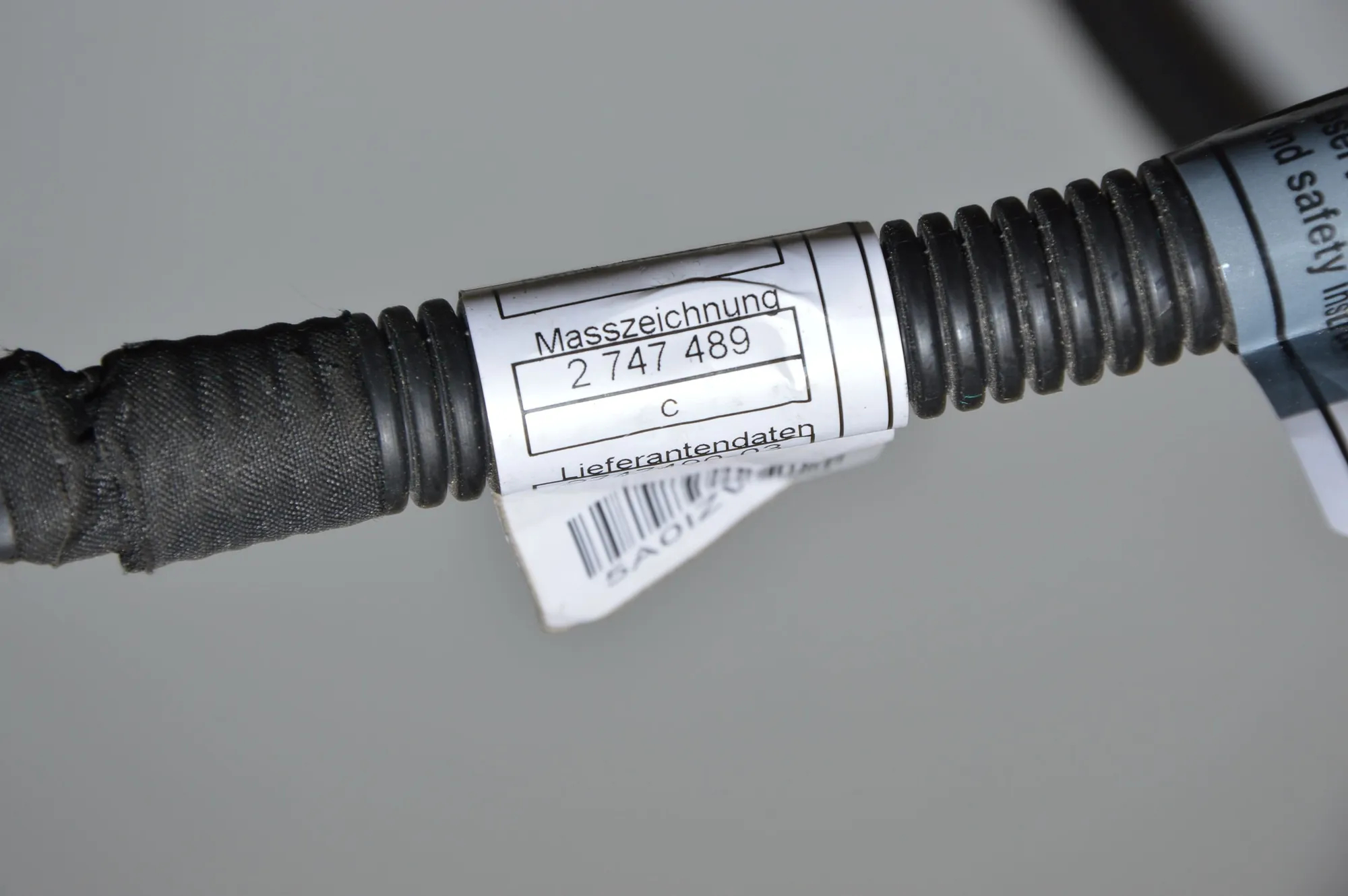Positive Battery Cable – OEM 2747489 · BMW i3 (I01) Electric 2019 – 6