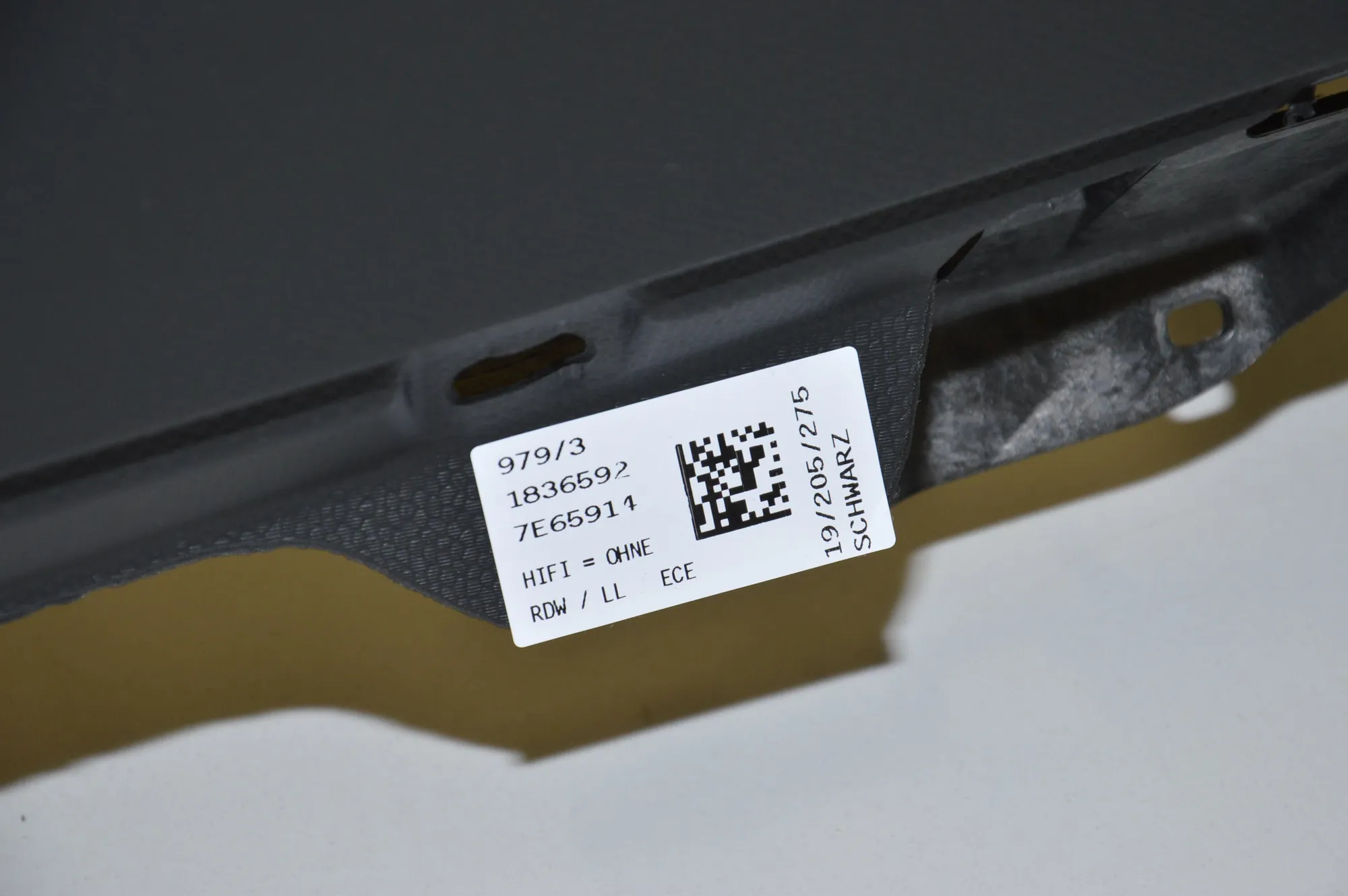 Dashboard – OEM 18836592 · BMW i3 (I01) Electric 2019 – 6