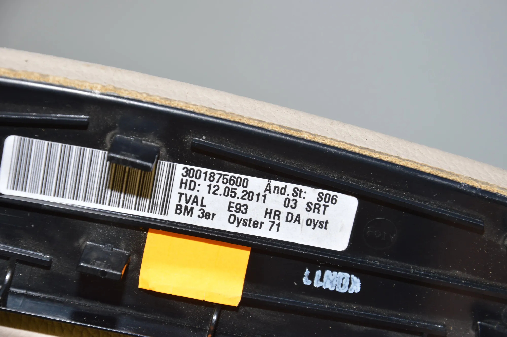 Door Panels – OEM 106285 · BMW 3 Cabrio (E93) BMW 3 Cabrio (E93) 325 i 2011 – 5