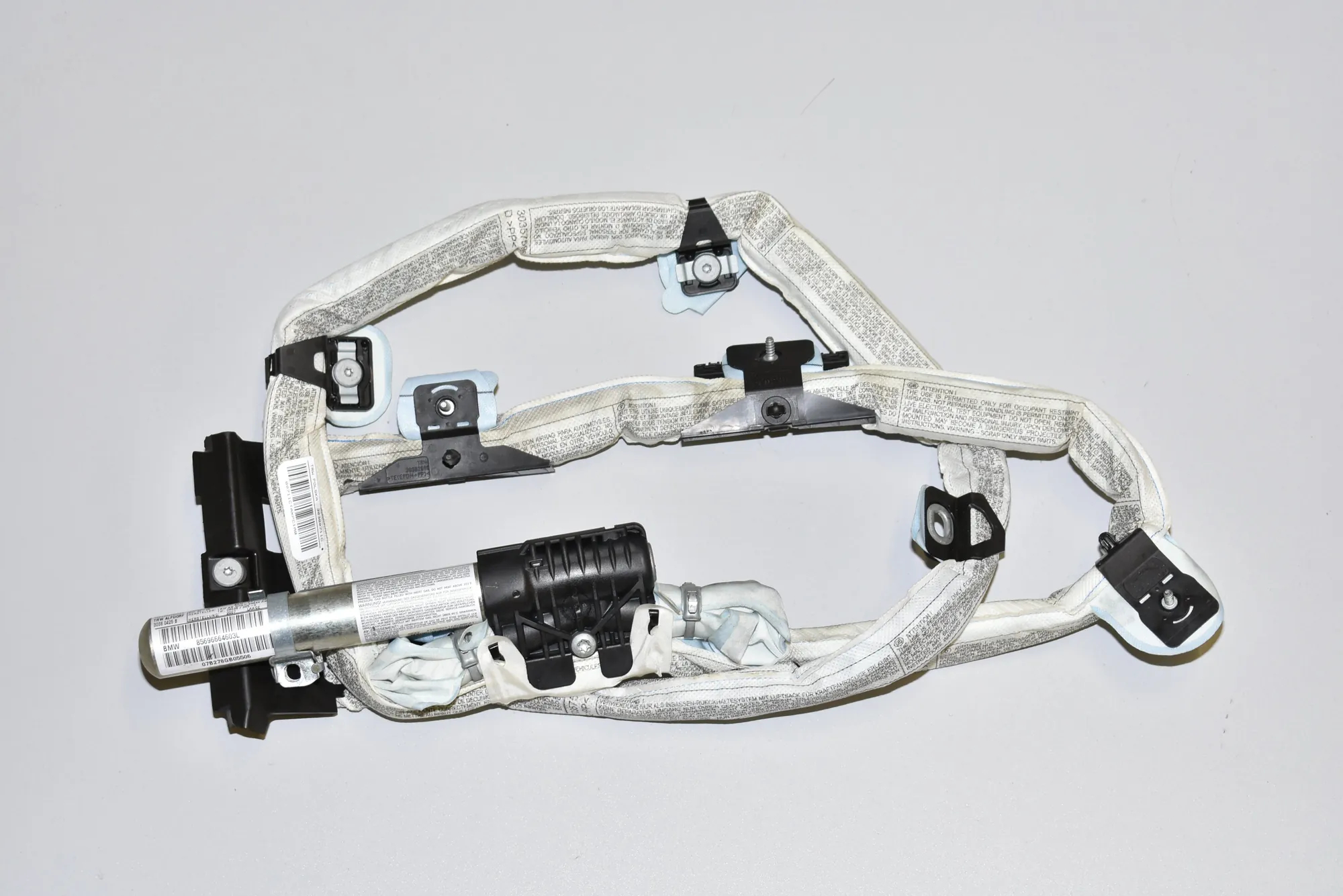 Right Side Roof Safety Curtain SRS – OEM 6966646 · BMW 3 (E90) 320 d 2007
