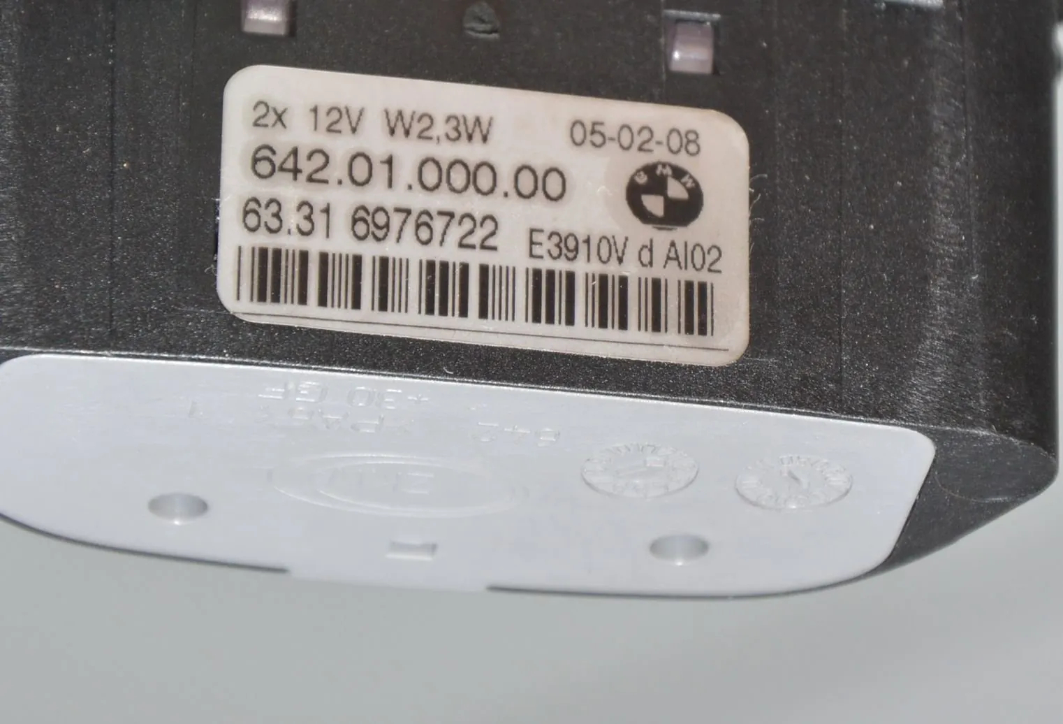 Interior Lighting – OEM 6976722 · BMW 3 Cabrio (E93) BMW 3 Cabrio (E93) 320 d 2007 – 6