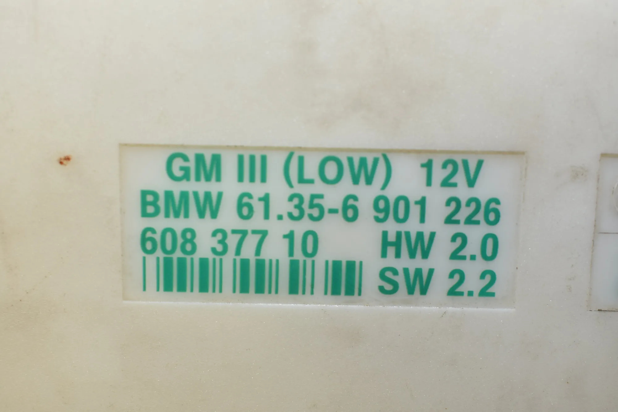Comfort Control Unit – OEM 6901226 · BMW 5 (E39) BMW 5 (E39) 530 d 2001 – 4