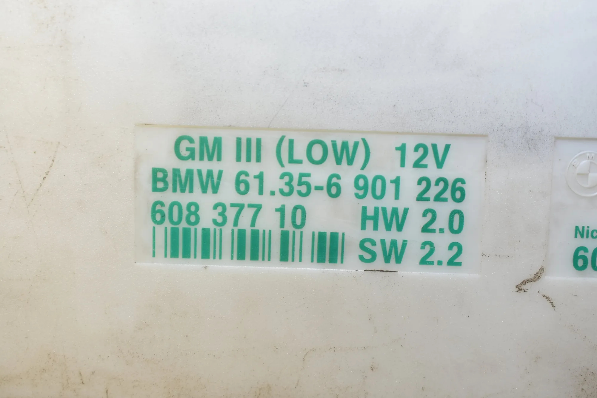 Comfort Control Unit – OEM 6901226 · BMW 5 Touring (E39) BMW 5 Touring (E39) 530 d 2002 – 4