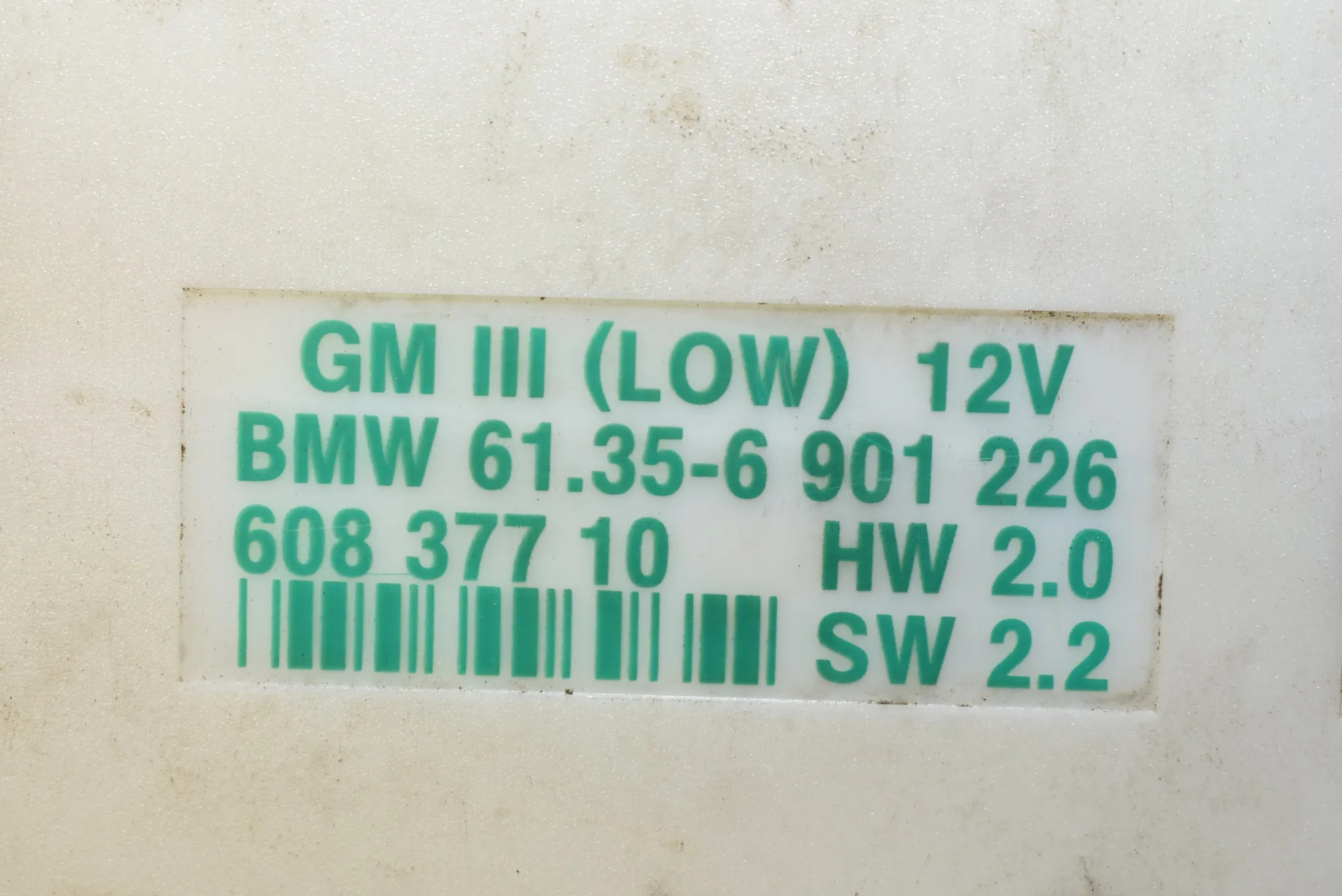 Comfort Control Unit – OEM 6901226 · BMW 7 (E38) BMW 7 (E38) 730 d 2000 – 4