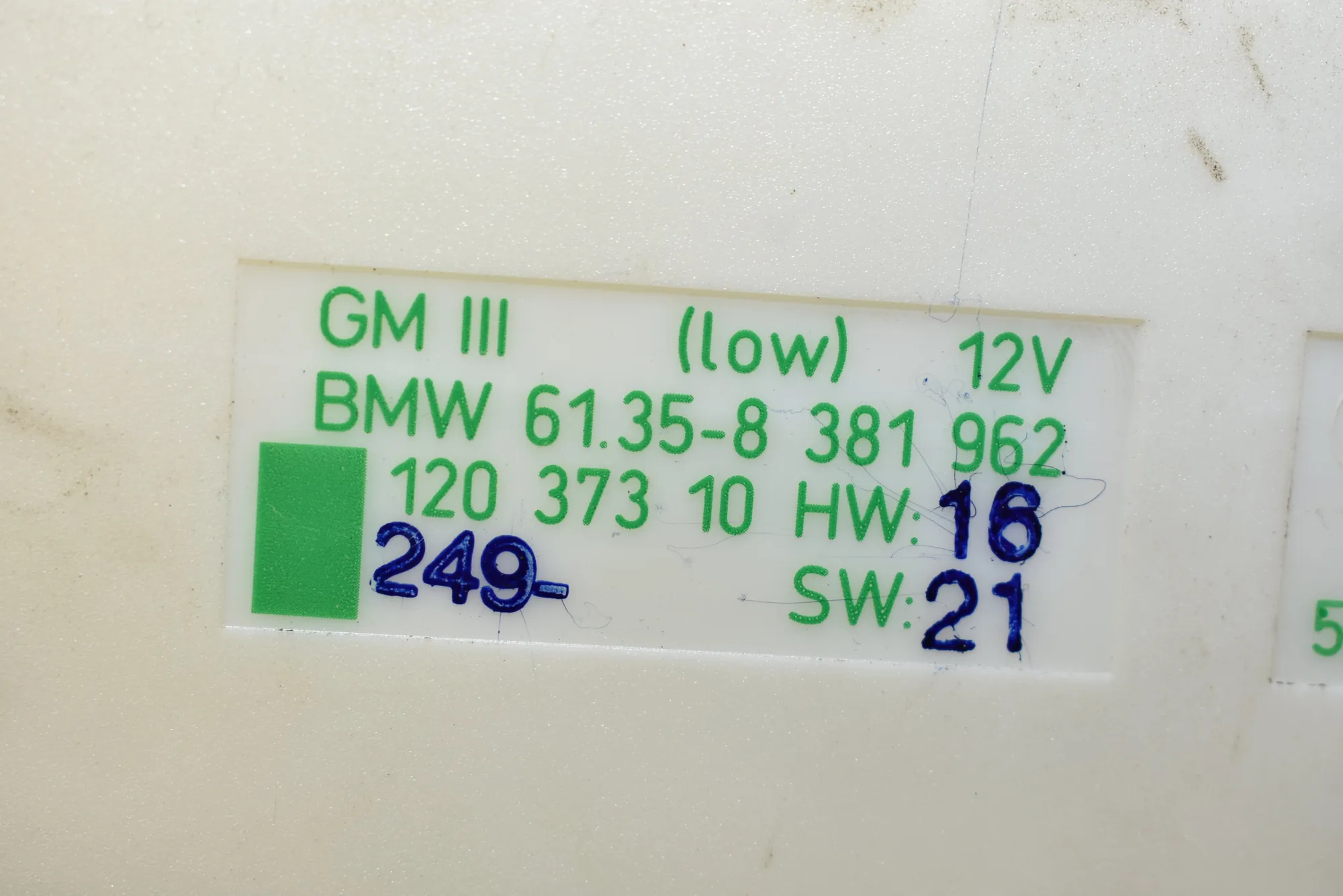 Comfort Control Unit – OEM 8381962 · BMW 5 Touring (E39) BMW 5 Touring (E39) 530 d 2002 – 4