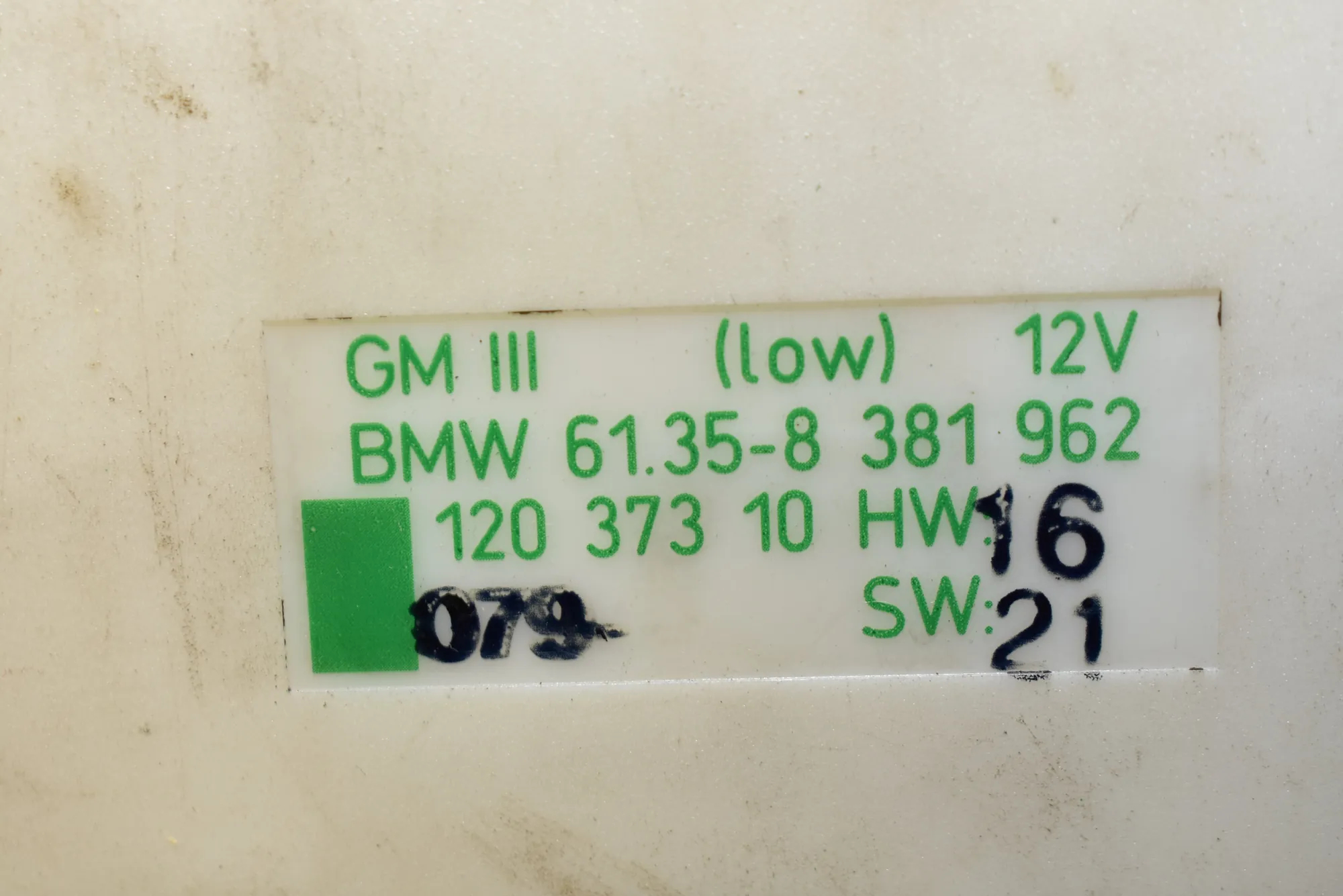 Comfort Control Unit – OEM 8381962 · BMW 5 Touring (E39) BMW 5 Touring (E39) 530 d 2002 – 4