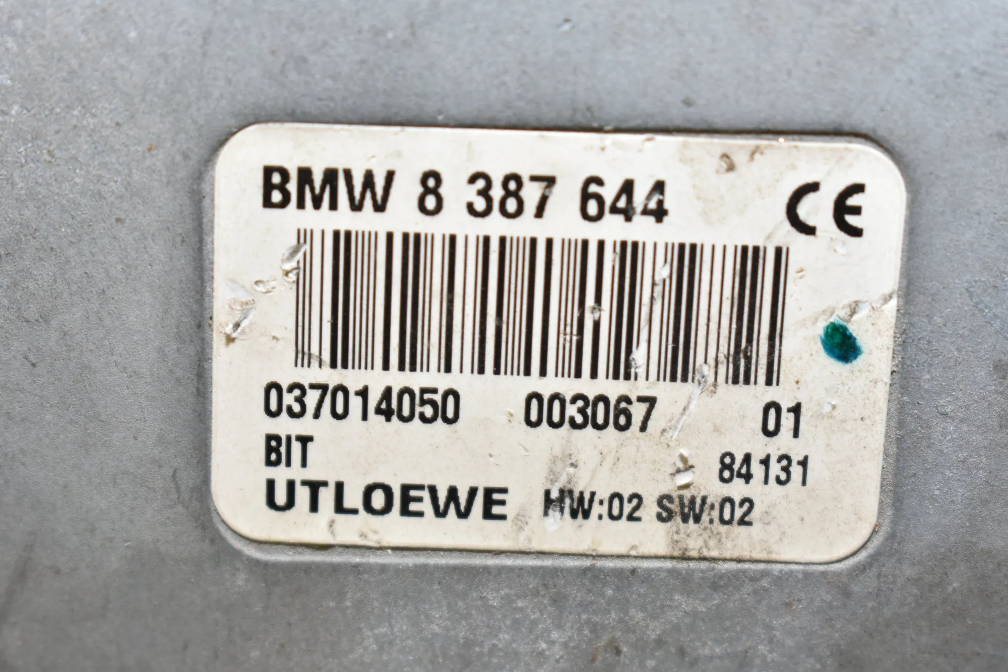 Phone Control Unit – OEM 8387644 · BMW 7 (E38) BMW 7 (E38) 735 i, iL 1998 – 4