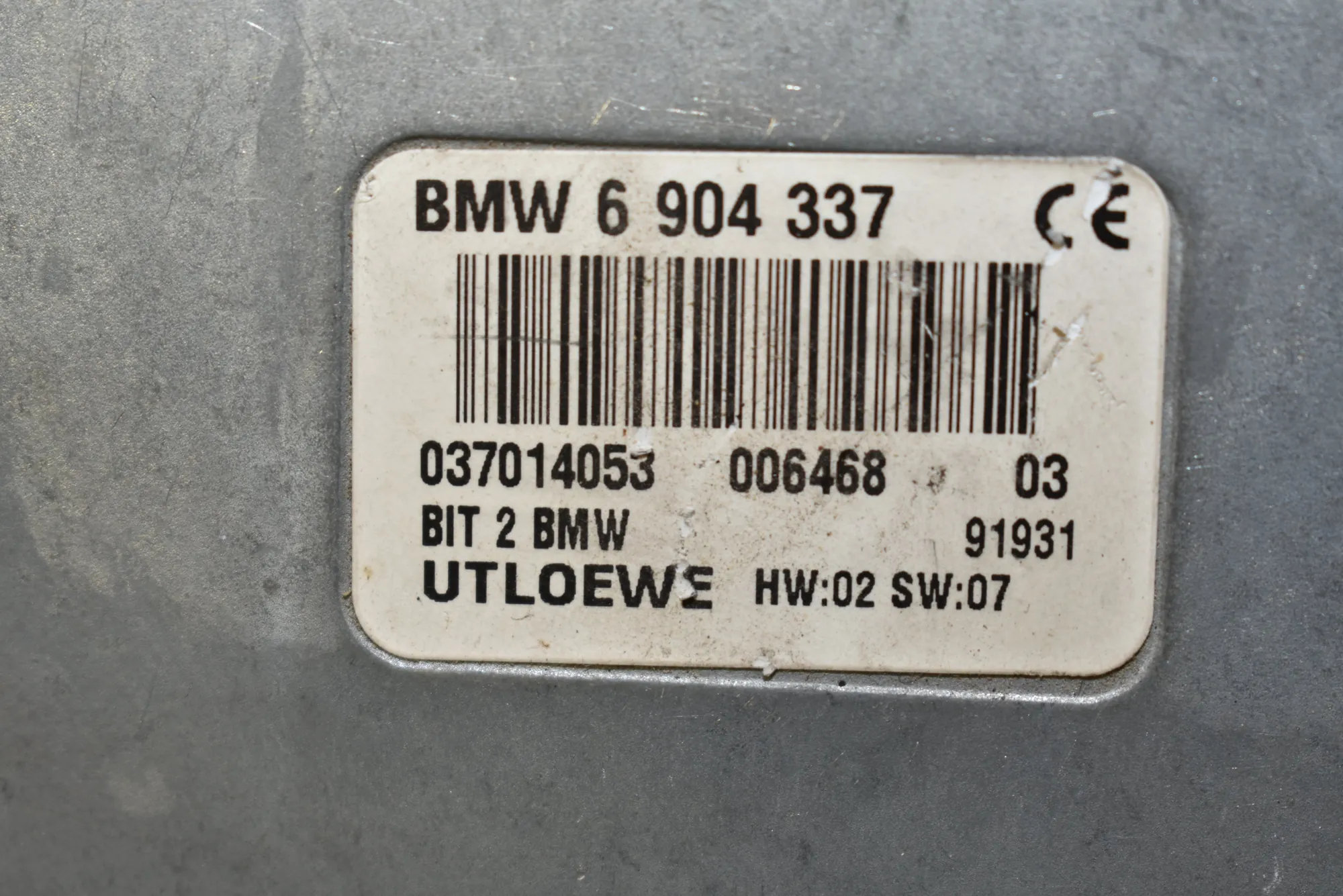 Phone Control Unit – OEM 6904337 · BMW 7 (E38) BMW 7 (E38) 735 i, iL 2000 – 4