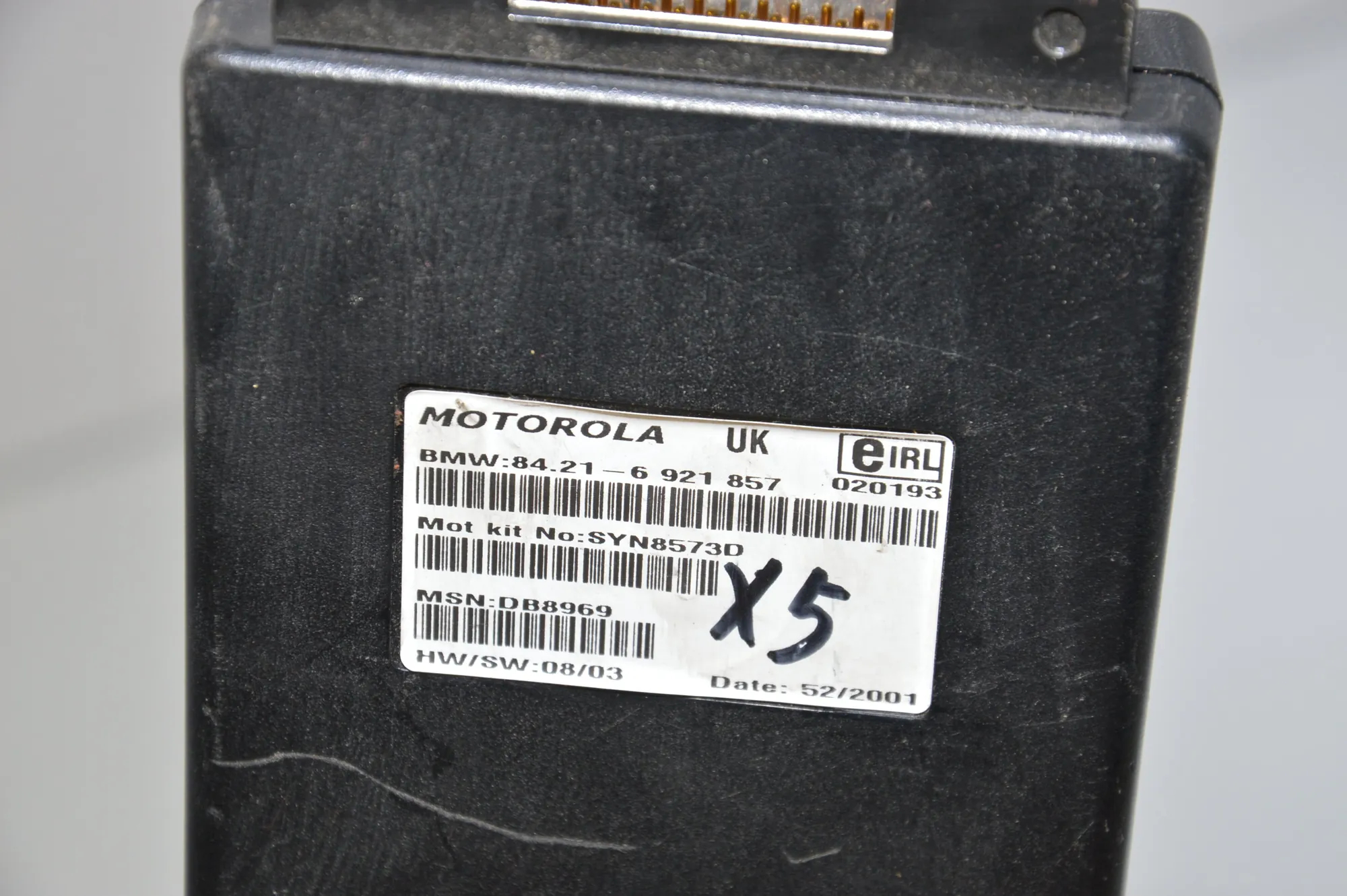 Phone Control Unit – OEM 6921857 · BMW X5 (E53) BMW X5 (E53) 4.6 is 2002 – 4