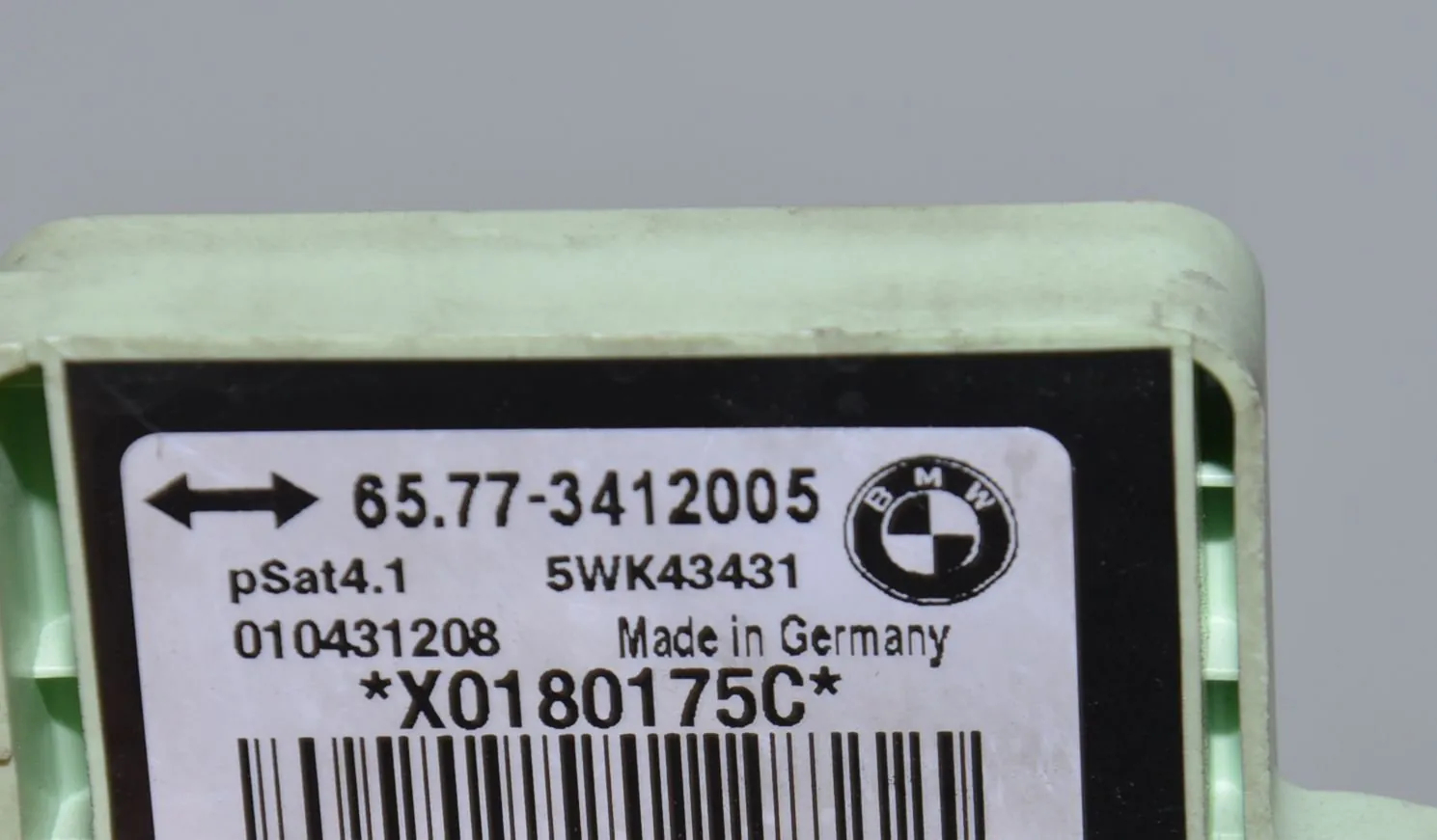 Right Side Impact Sensor – OEM 3412005 · BMW X3 (E83) BMW X3 (E83) 2.0 d 2003 – 5