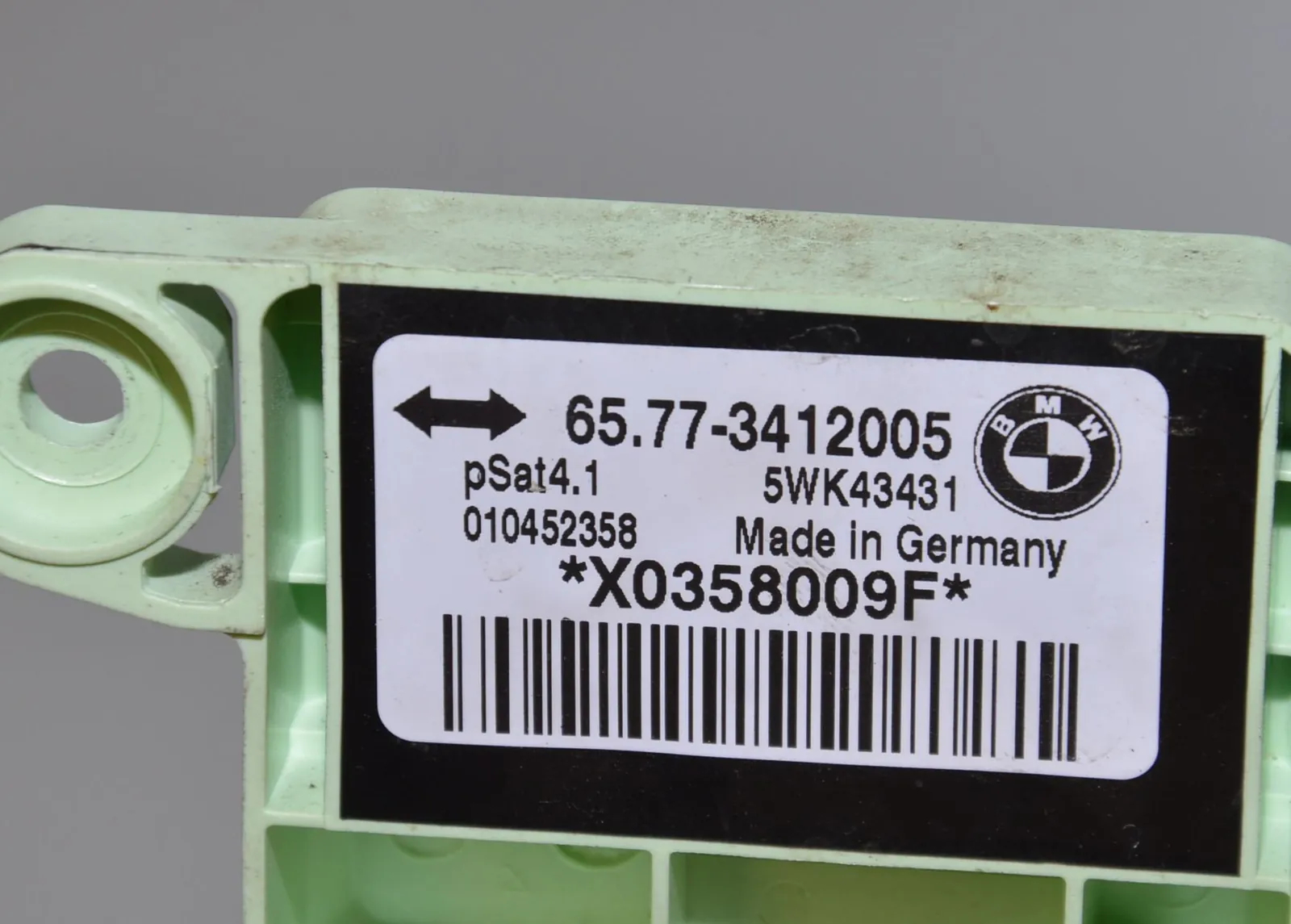 Left Side Impact Sensor – OEM 3412005 · BMW X3 (E83) BMW X3 (E83) 2.0 d 2003 – 5