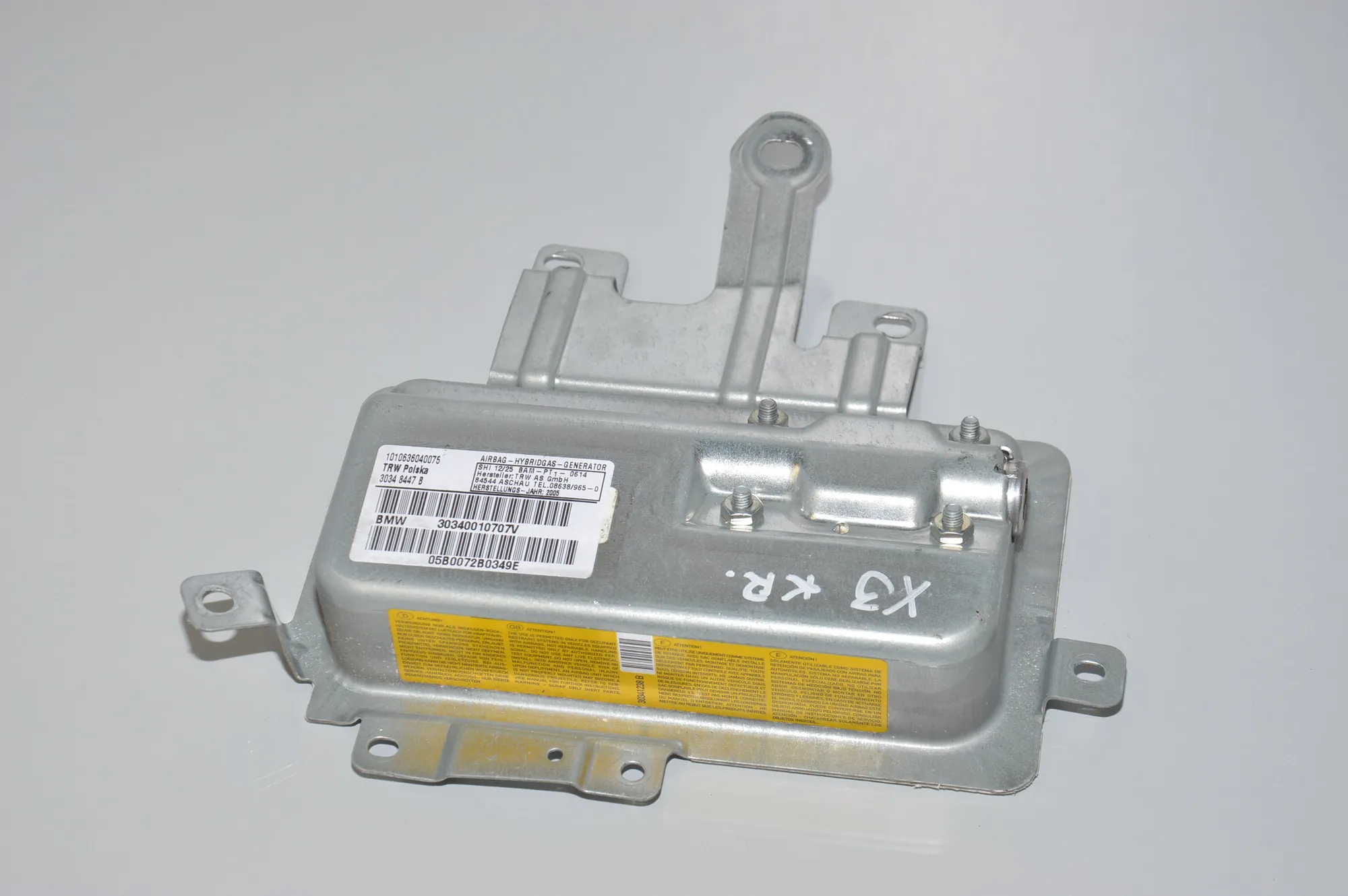Front Left Door Safety Bag SRS – OEM 3400107 · BMW X3 (E83) BMW X3 (E83) 3.0 d 2004 – 4
