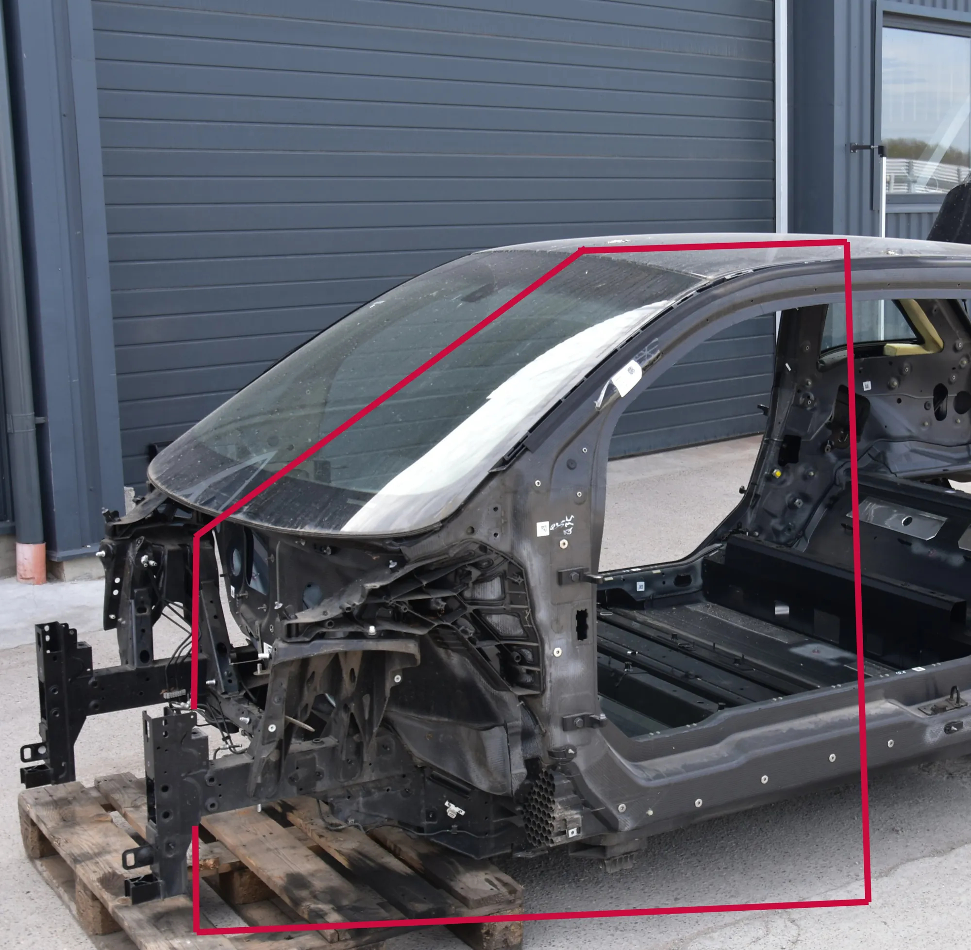 Front Left Quarter Panel · BMW i3 (I01) Hybrid 2014