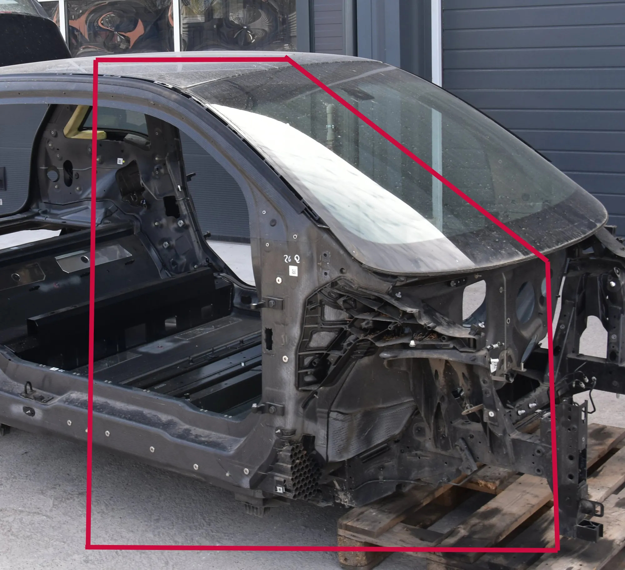 Front Right Quarter Panel · BMW i3 (I01) Hybrid 2014