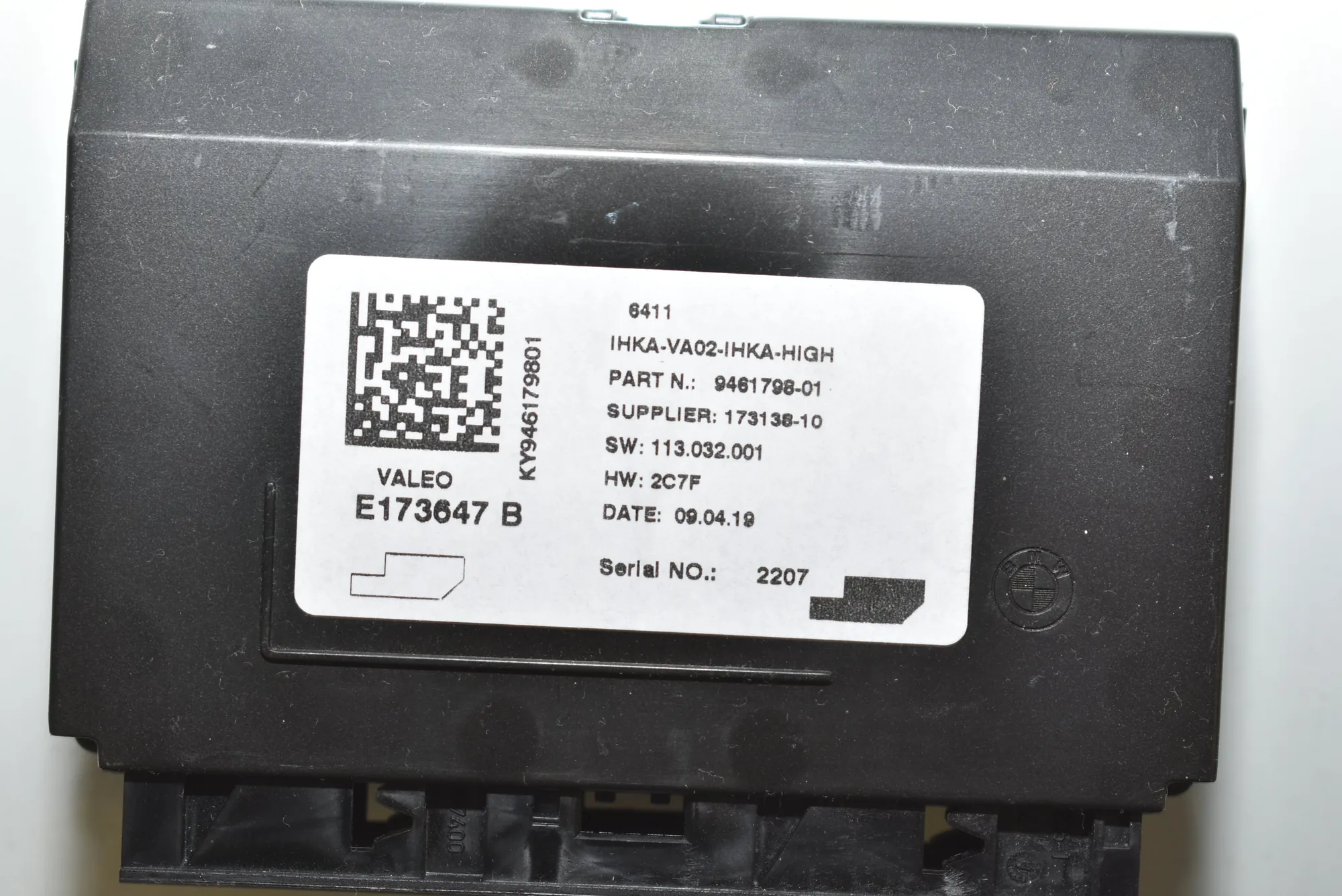 Other Control Units – OEM 9461798 · BMW i3 (I01) Electric 2019 – 4
