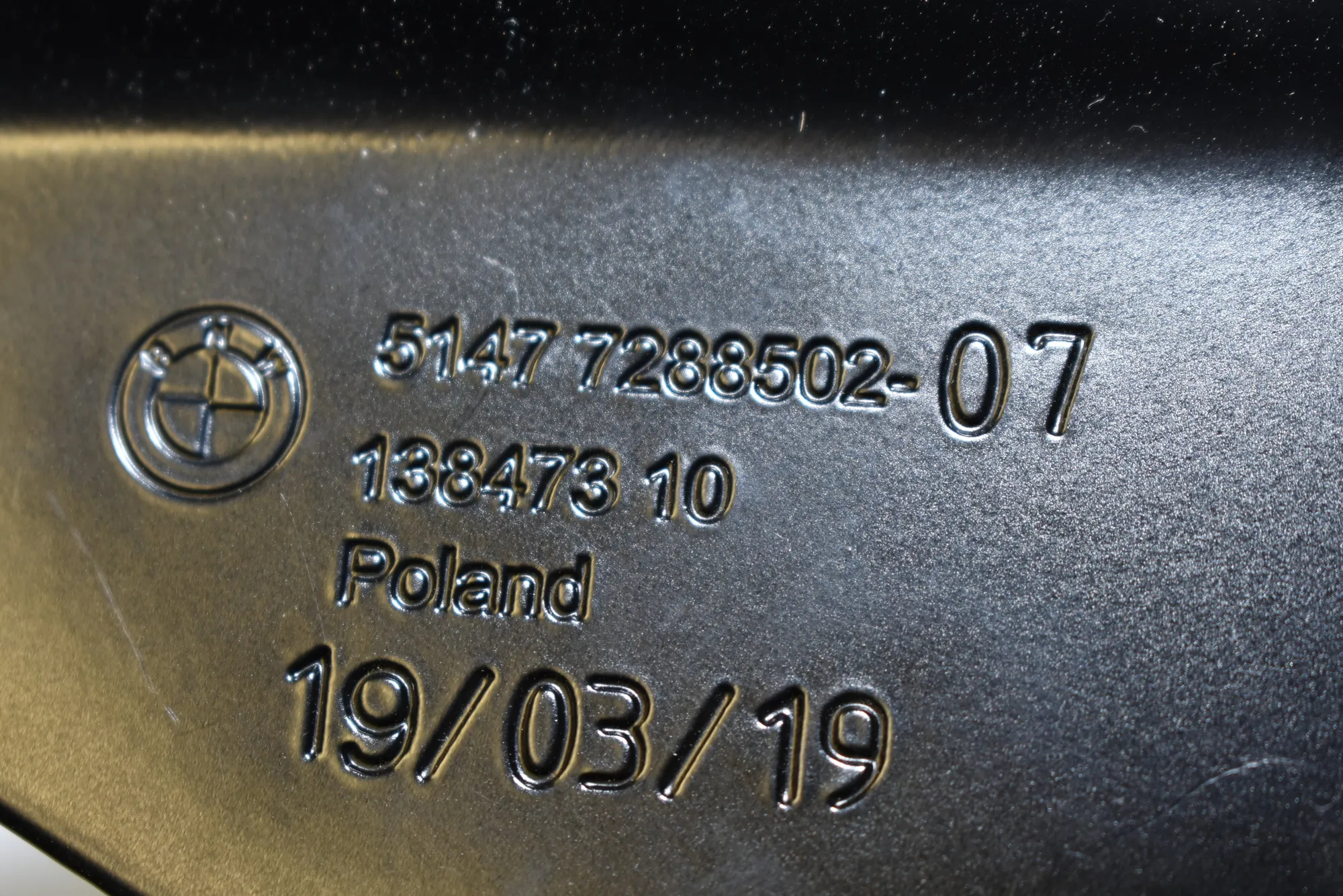 Other Body Parts – OEM 7288502 · BMW i3 (I01) Electric 2019 – 4