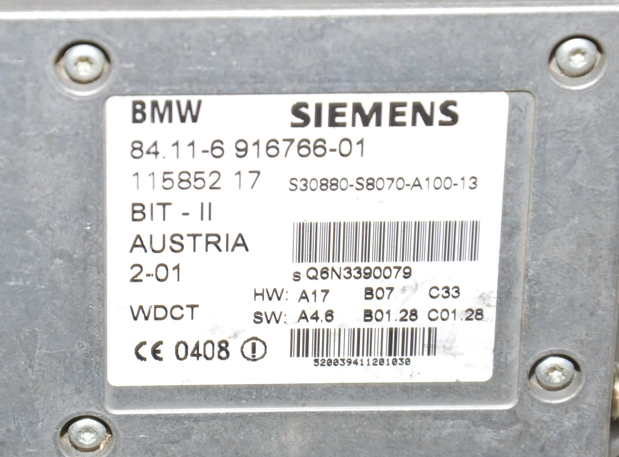 Bluetooth Control Unit – OEM 6916766 · BMW 5 (E39) BMW 5 (E39) 520 d 2002 – 7