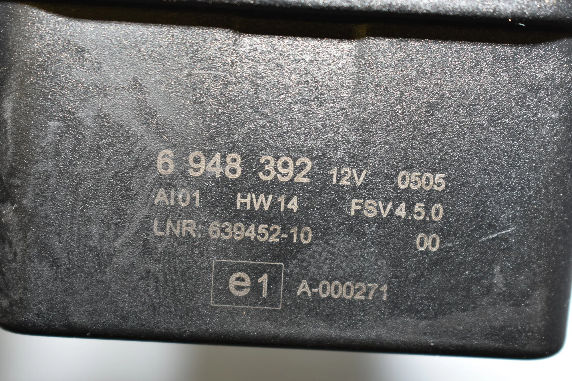 Alarm Siren – OEM 6948392 · BMW 5 (E60) BMW 5 (E60) 530 d 2007 – 4