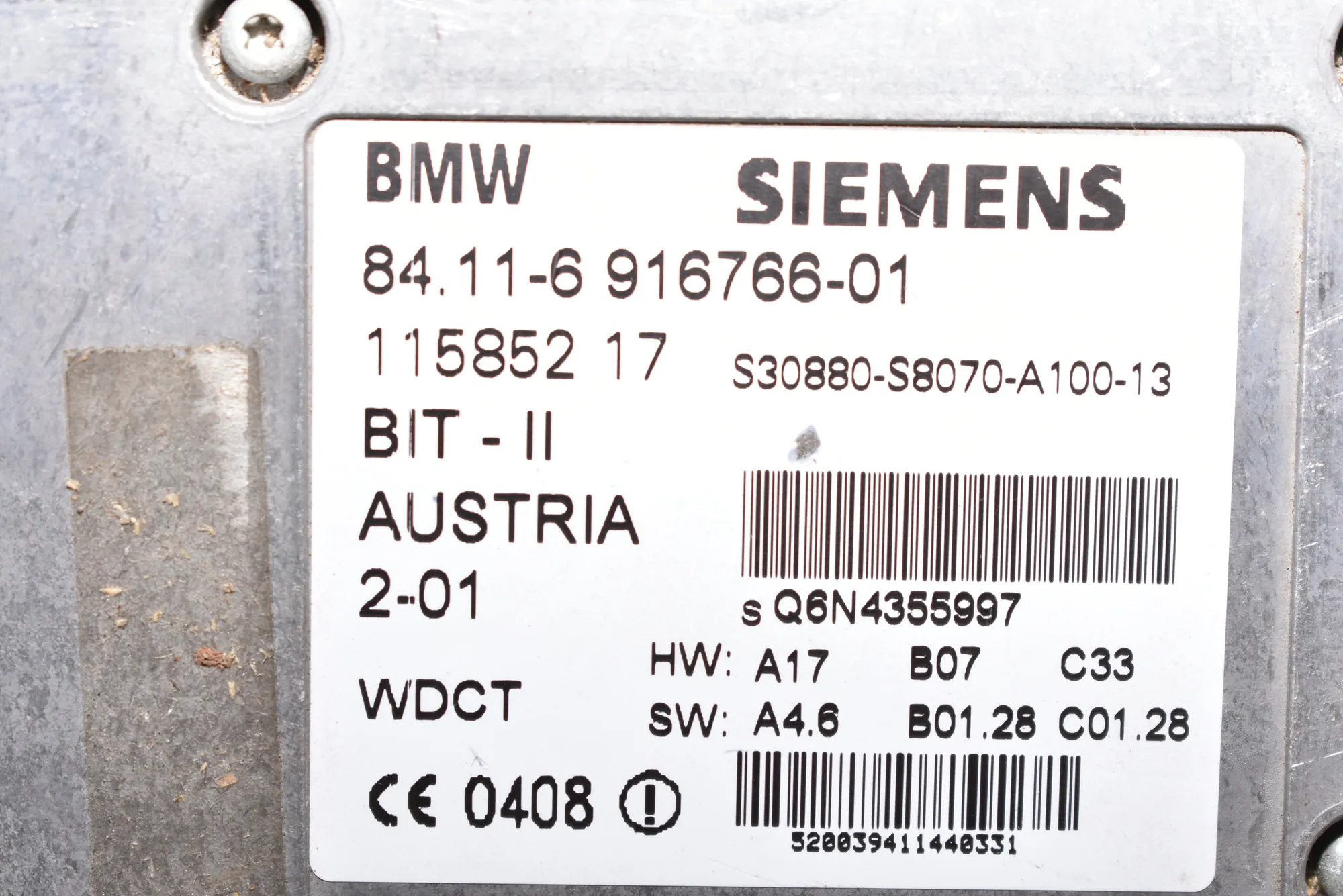 Bluetooth Control Unit – OEM 6916766 · BMW 5 Touring (E39) BMW 5 Touring (E39) 530 d 2001 – 4
