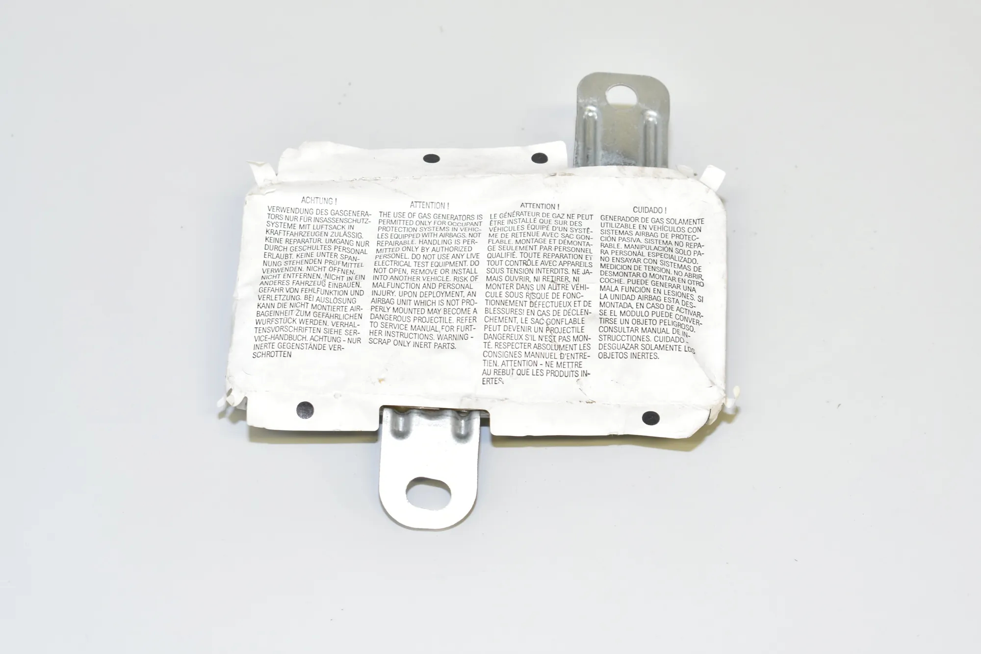 Front Right Door Safety Bag SRS – OEM 8240468 · BMW 7 (E65, E66, E67) BMW 7 (E65, E66, E67) 730 i, Li 2004 – 2