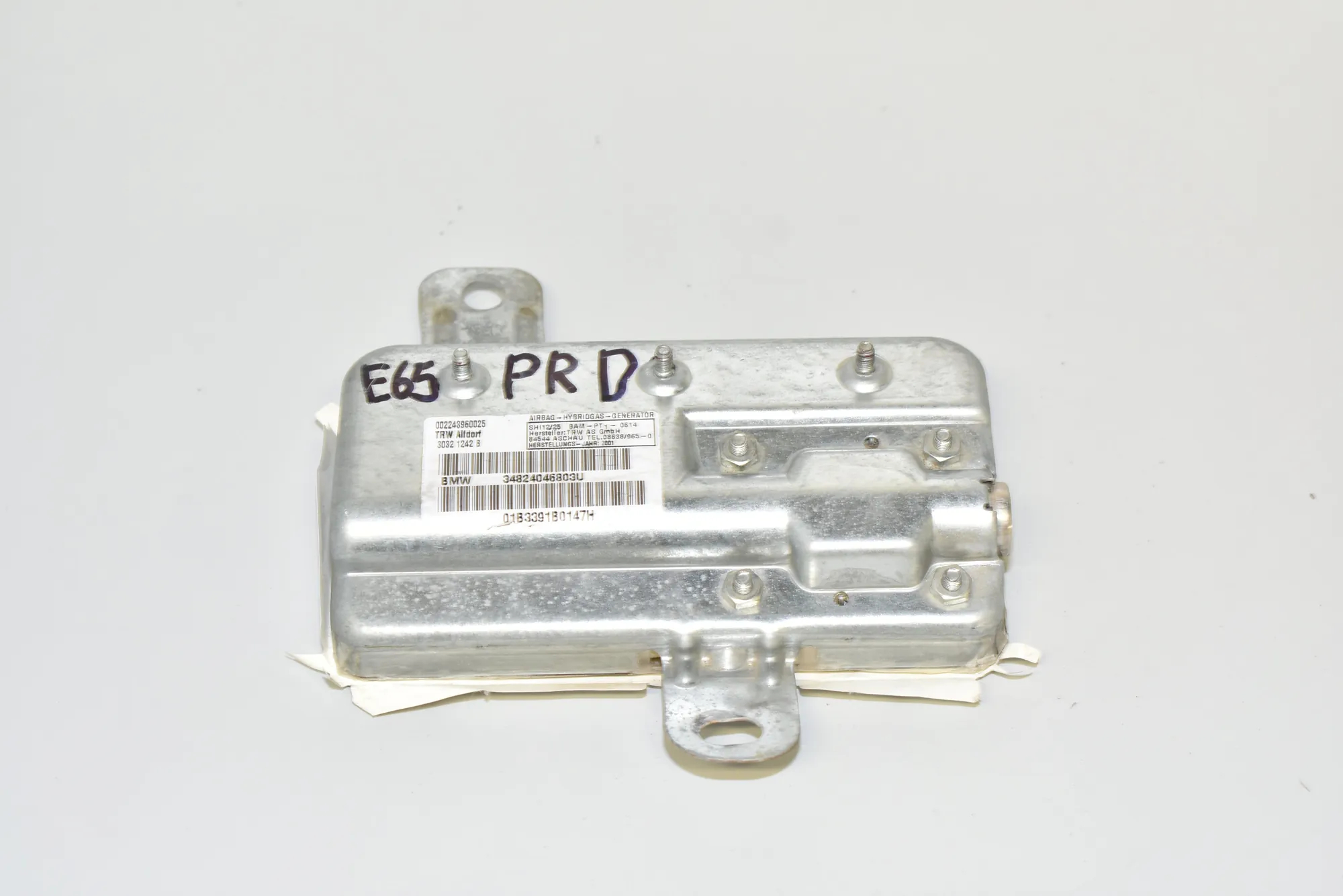 Front Right Door Safety Bag SRS – OEM 8240468 · BMW 7 (E65, E66, E67) BMW 7 (E65, E66, E67) 730 i, Li 2004 – 3