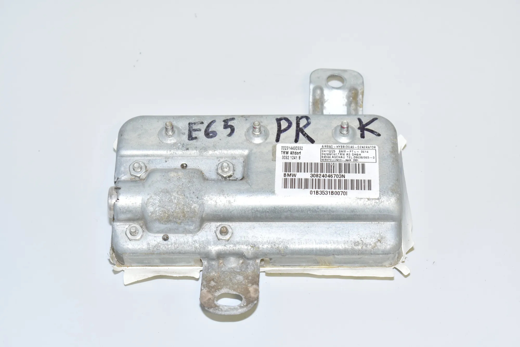 Front Left Door Safety Bag SRS – OEM 8240467 · BMW 7 (E65, E66, E67) BMW 7 (E65, E66, E67) 730 i, Li 2004 – 3