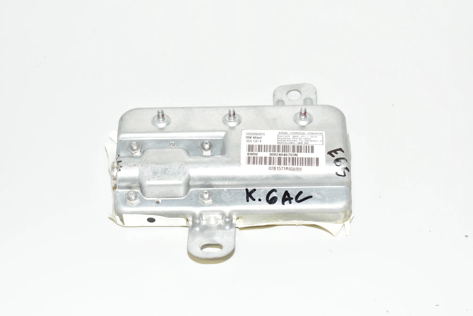 Front Left Door Safety Bag SRS – OEM 8240467 · BMW 7 (E65, E66, E67) BMW 7 (E65, E66, E67) 745 i, Li 2005