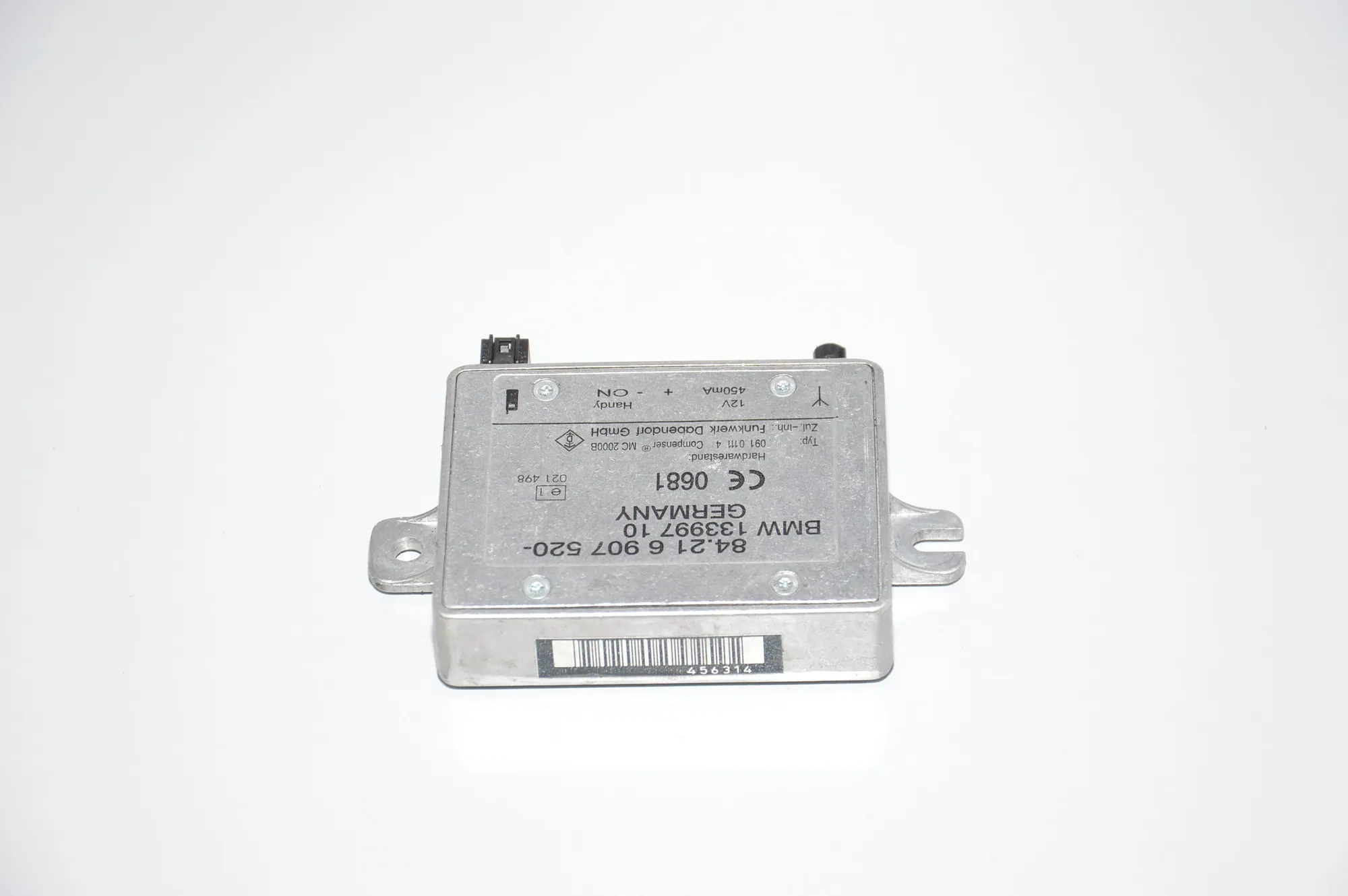 Other Control Units – OEM 6907520 · BMW 3 Coupe (E46) BMW 3 Coupe (E46) 316 Ci 2001