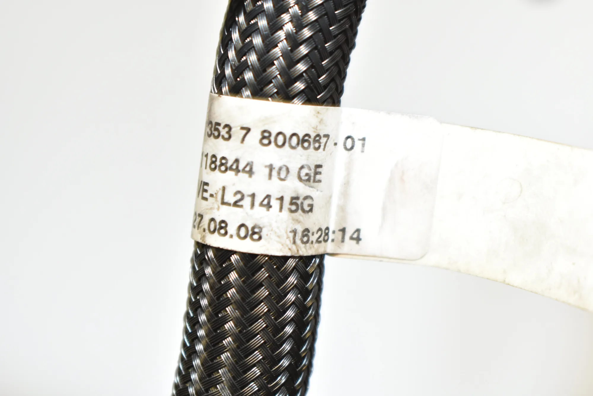 Fuel Hose – OEM 7800667 · BMW 1 Cabrio (E88) 120 d 2008 – 3