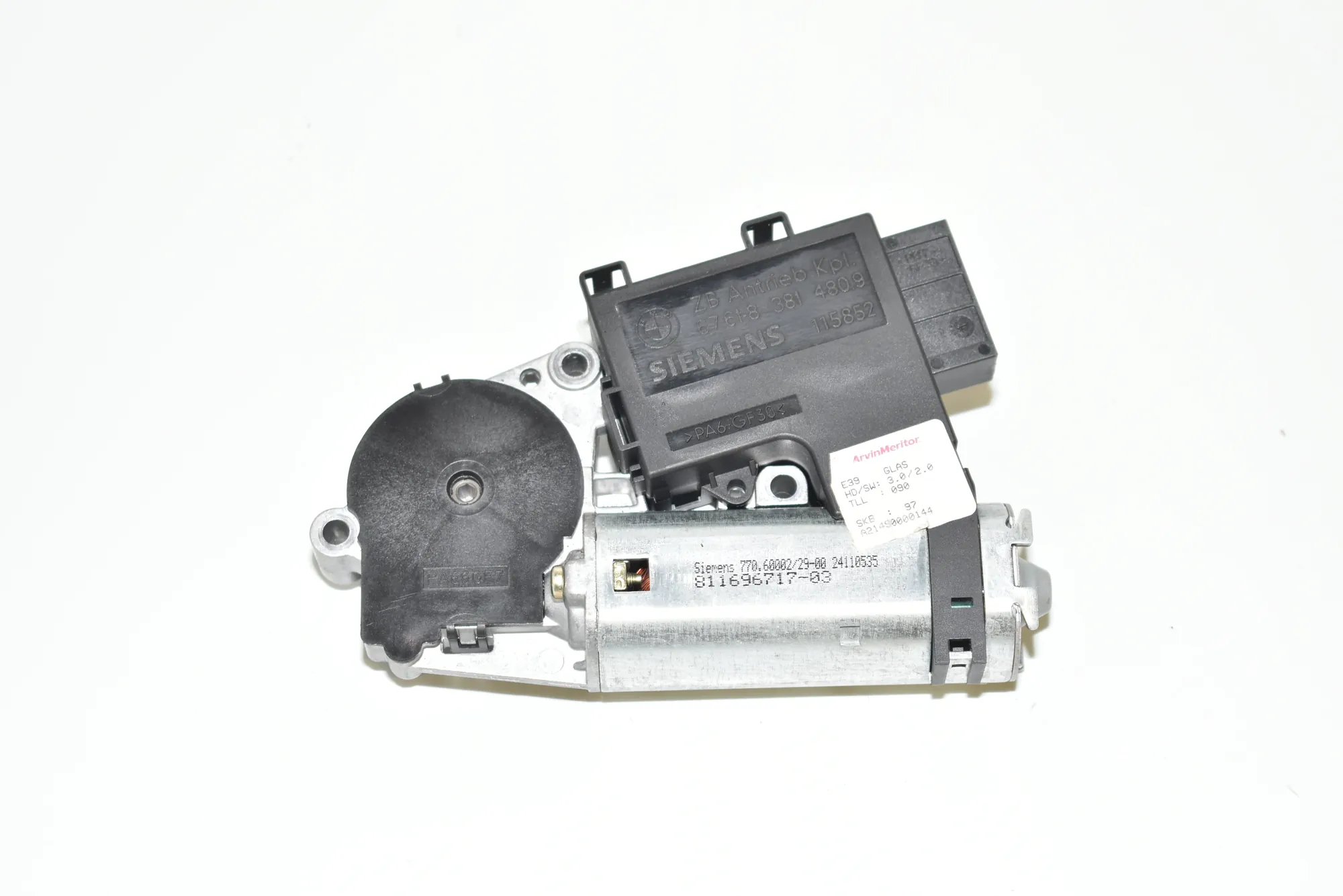 Sunroof Control Module – OEM 8381480 · BMW 5 Touring (E39) 530 d 2000