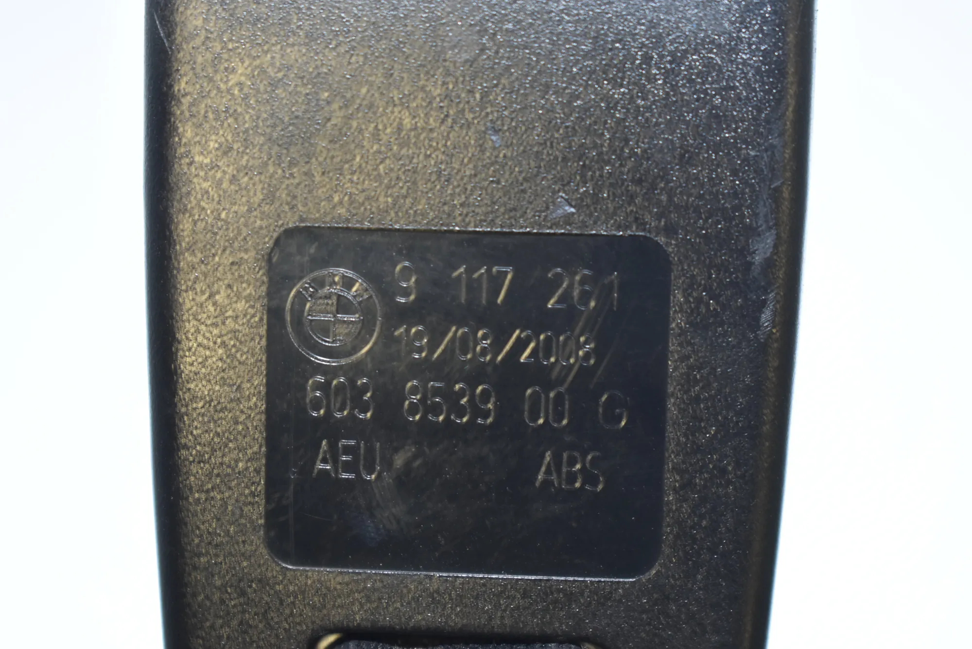 Rear Right Seat Buckle – OEM 9117261 · BMW 1 Cabrio (E88) 120 d 2008 – 3