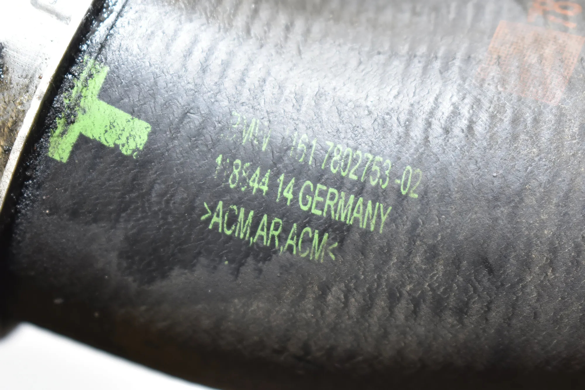 Right Side Intercooler Hose – OEM 7802753 · BMW 1 Cabrio (E88) 120 d 2008 – 3