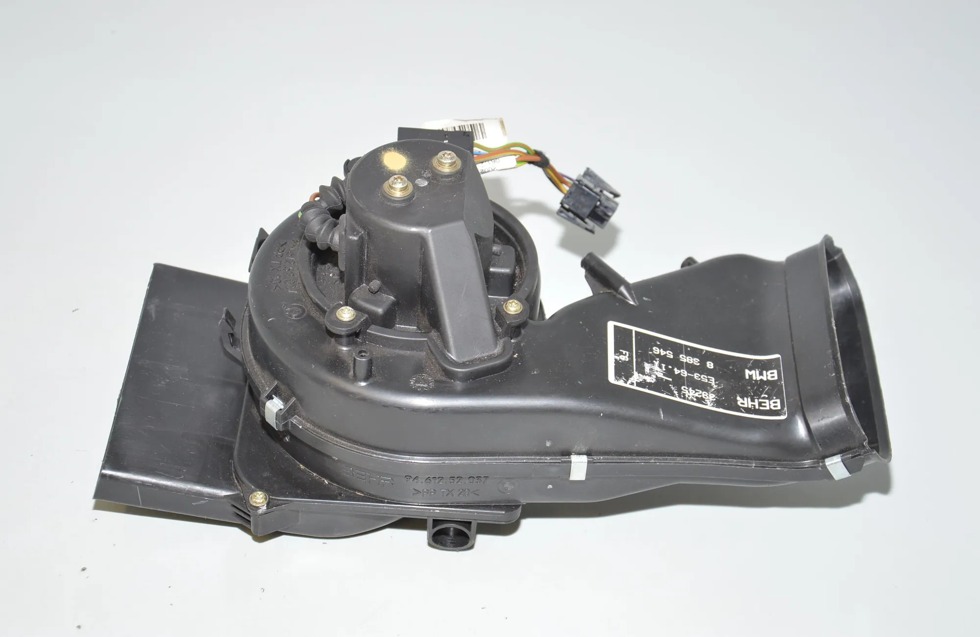 Heater Blower Fan – OEM 8385546 · BMW X5 (E53) 4.6 is 2002